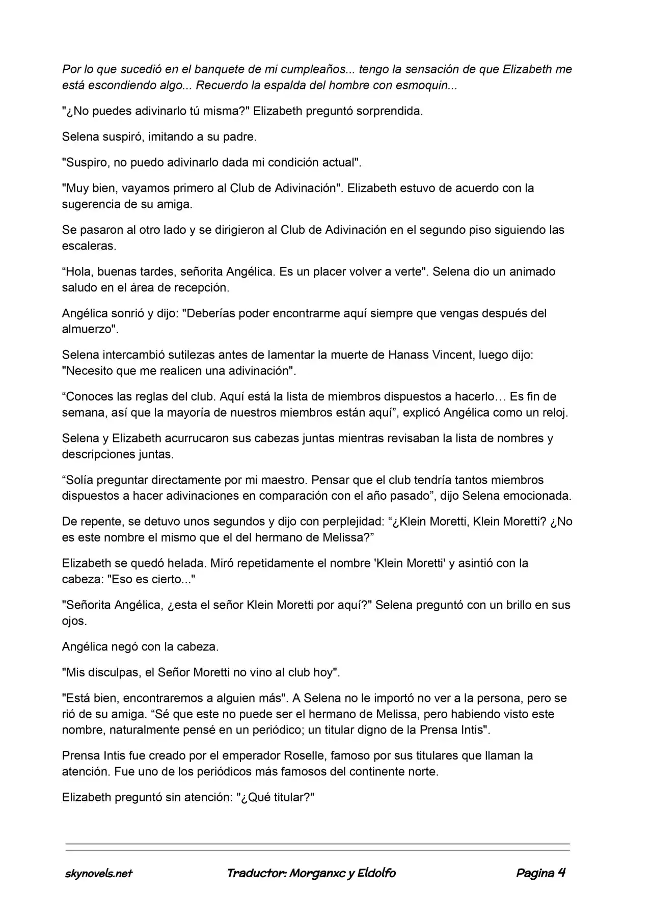 Lord Of The Mysteries (Novela) - Capítulo 111 - Página 4 - LectorTMOo
