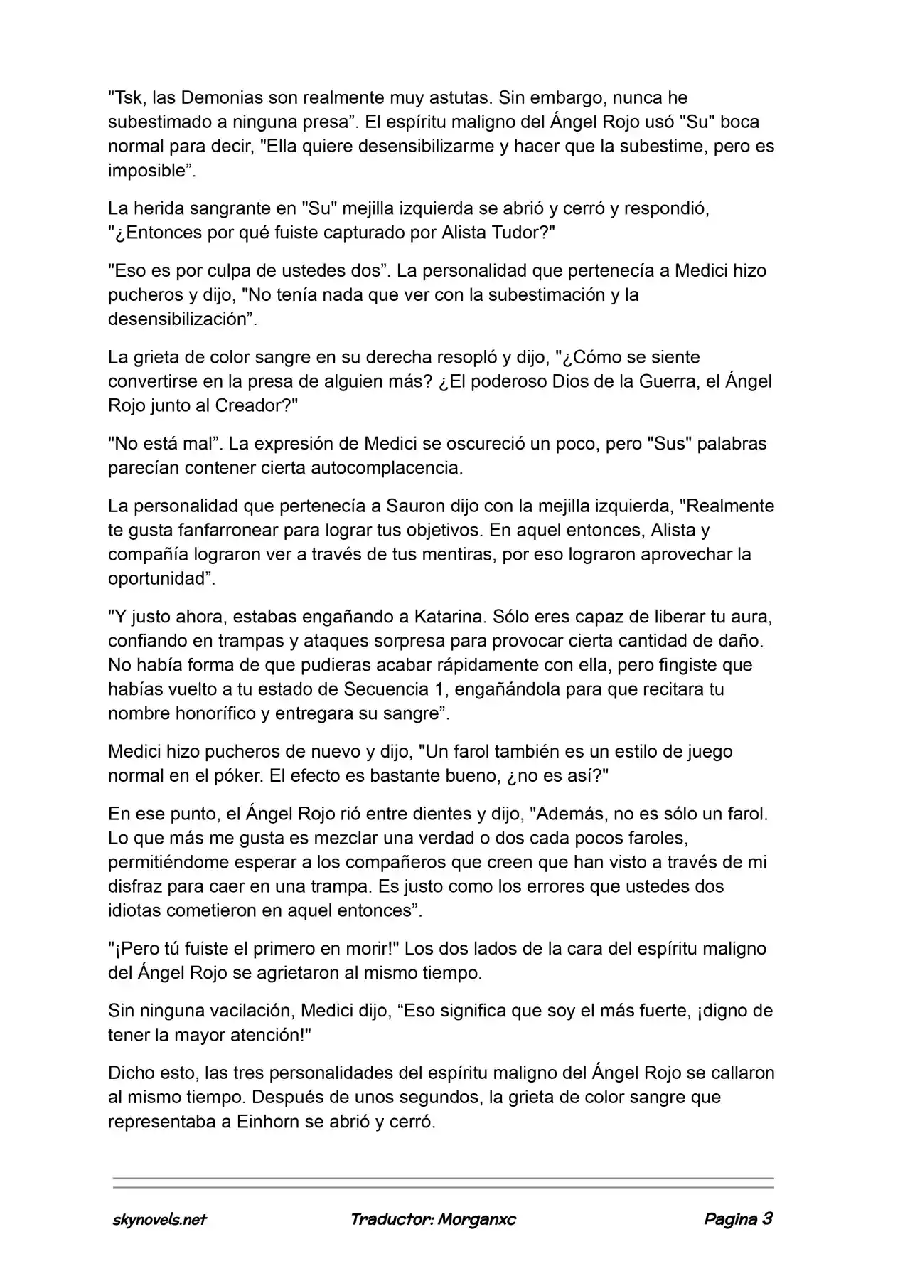 Lord Of The Mysteries (Novela) - Capítulo 1111 - Página 3 - LectorTMOo