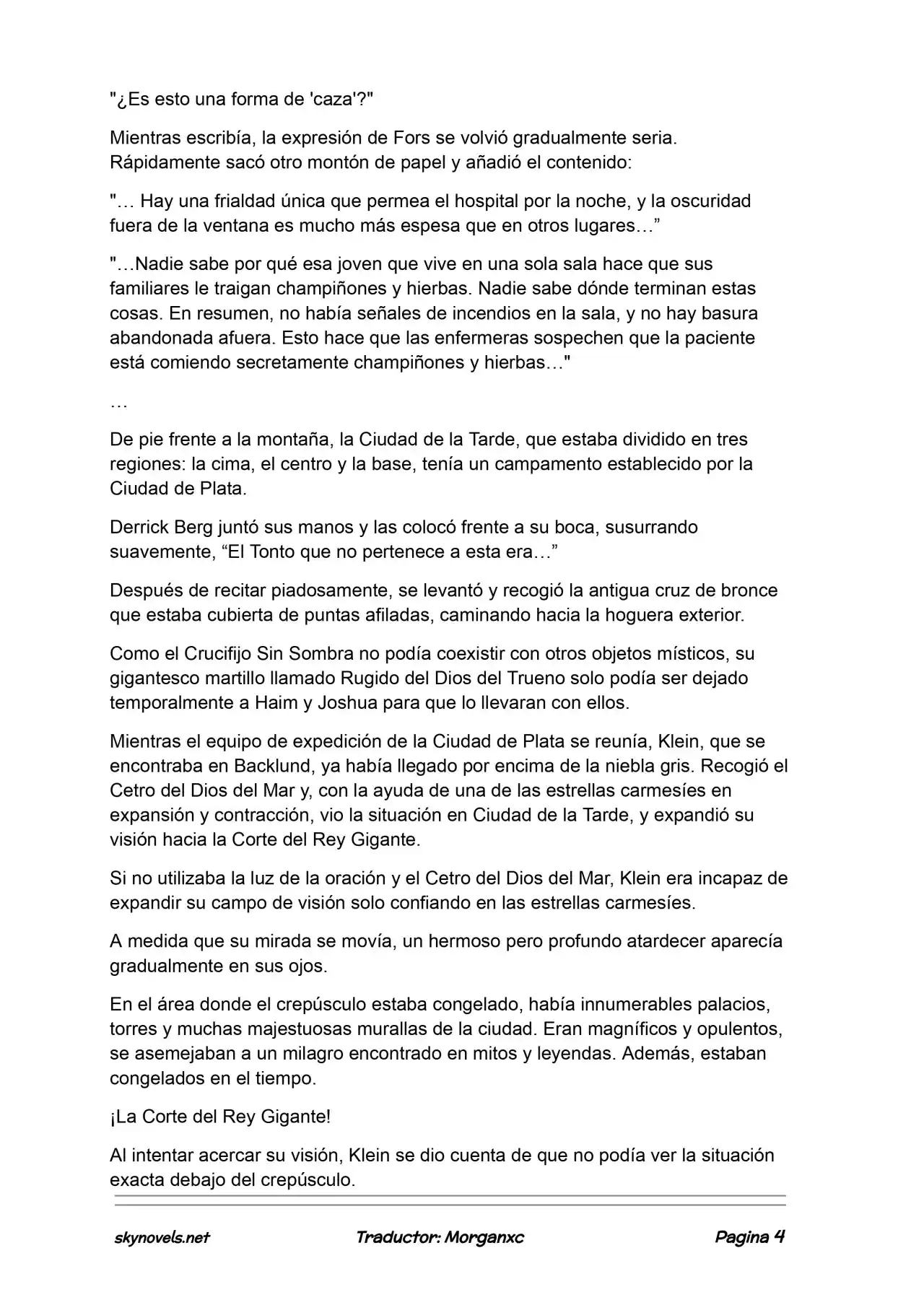 Lord Of The Mysteries (Novela) - Capítulo 1112 - Página 4 - LectorTMOo