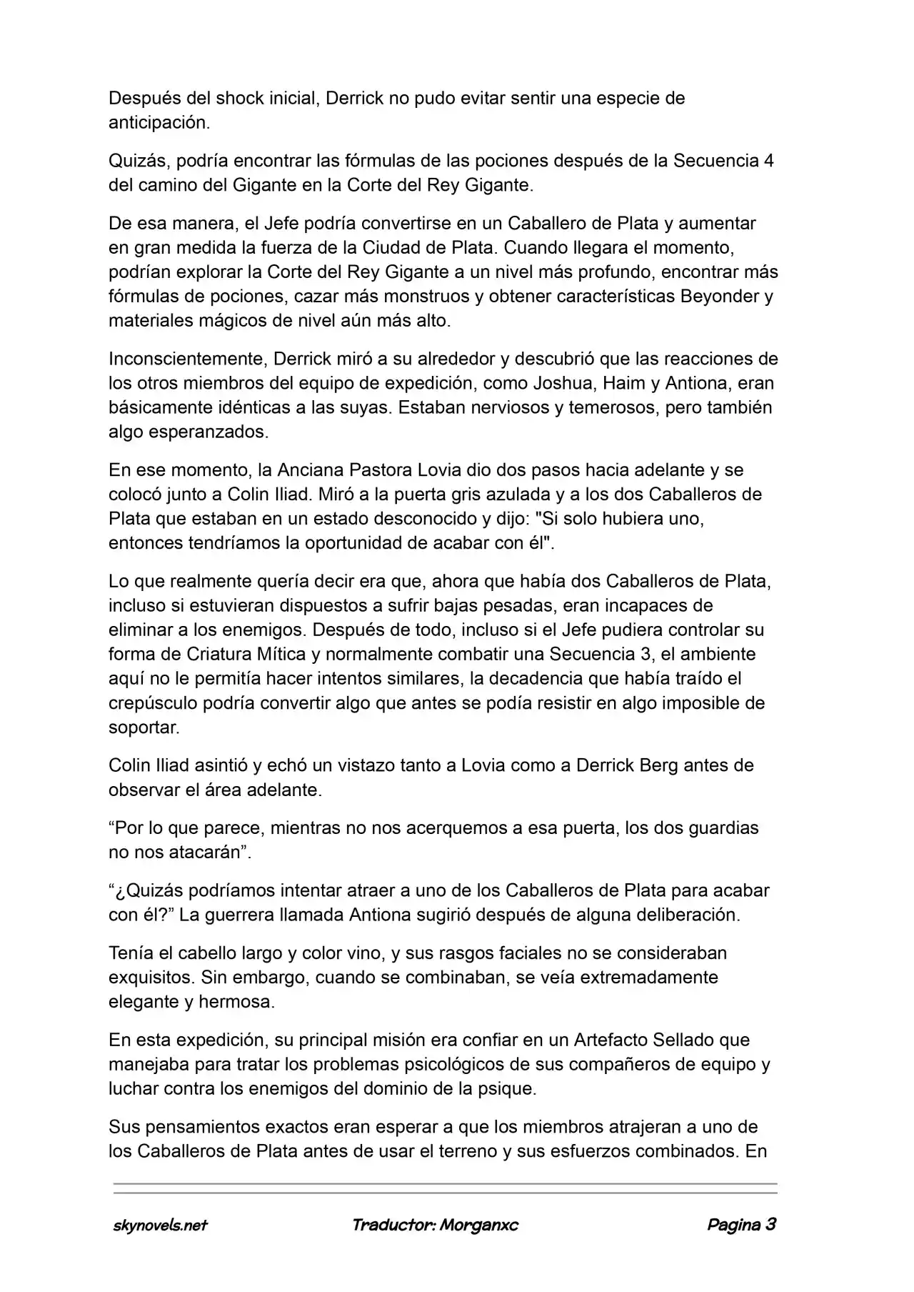 Lord Of The Mysteries (Novela) - Capítulo 1113 - Página 3 - LectorTMOo
