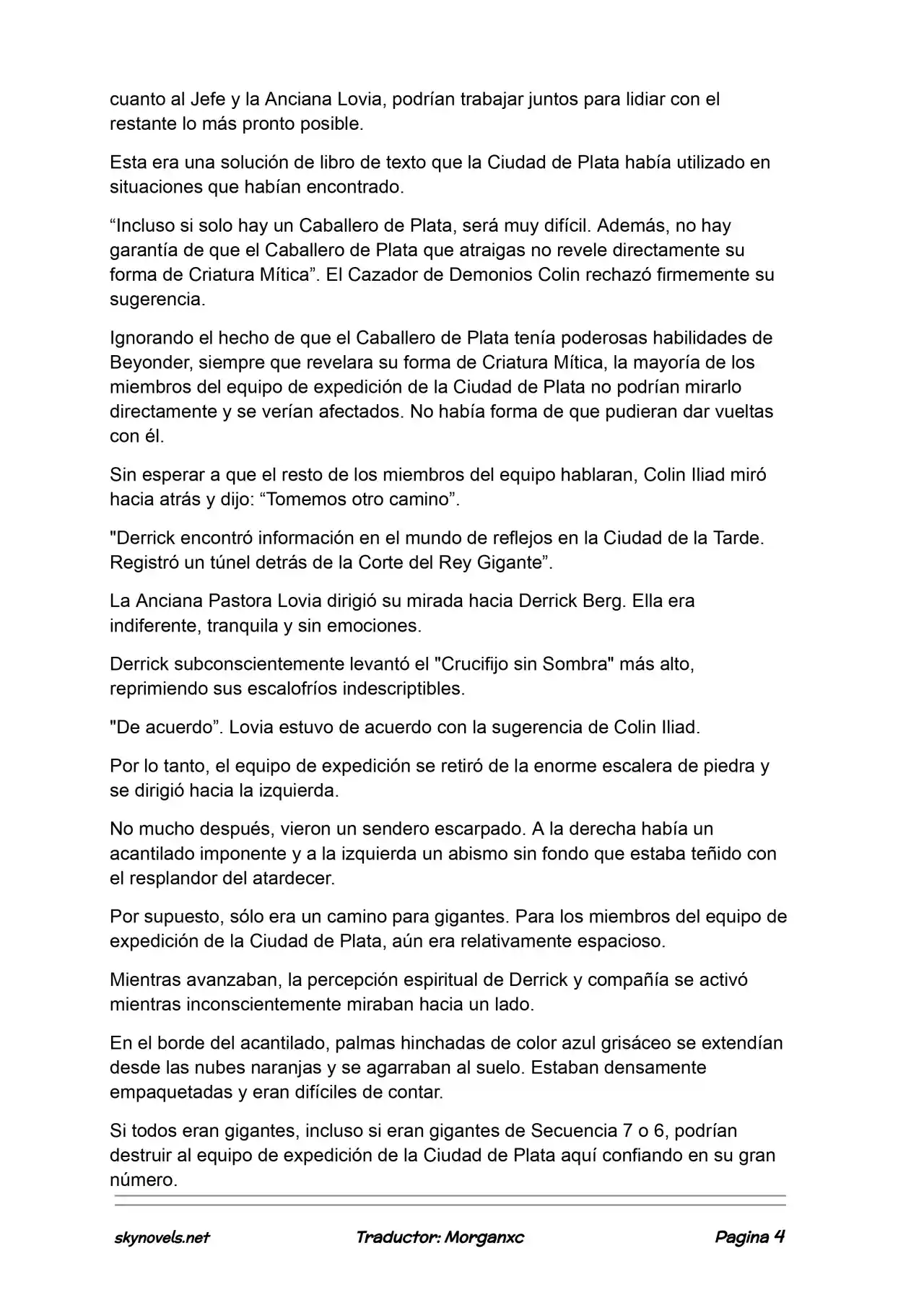 Lord Of The Mysteries (Novela) - Capítulo 1113 - Página 4 - LectorTMOo