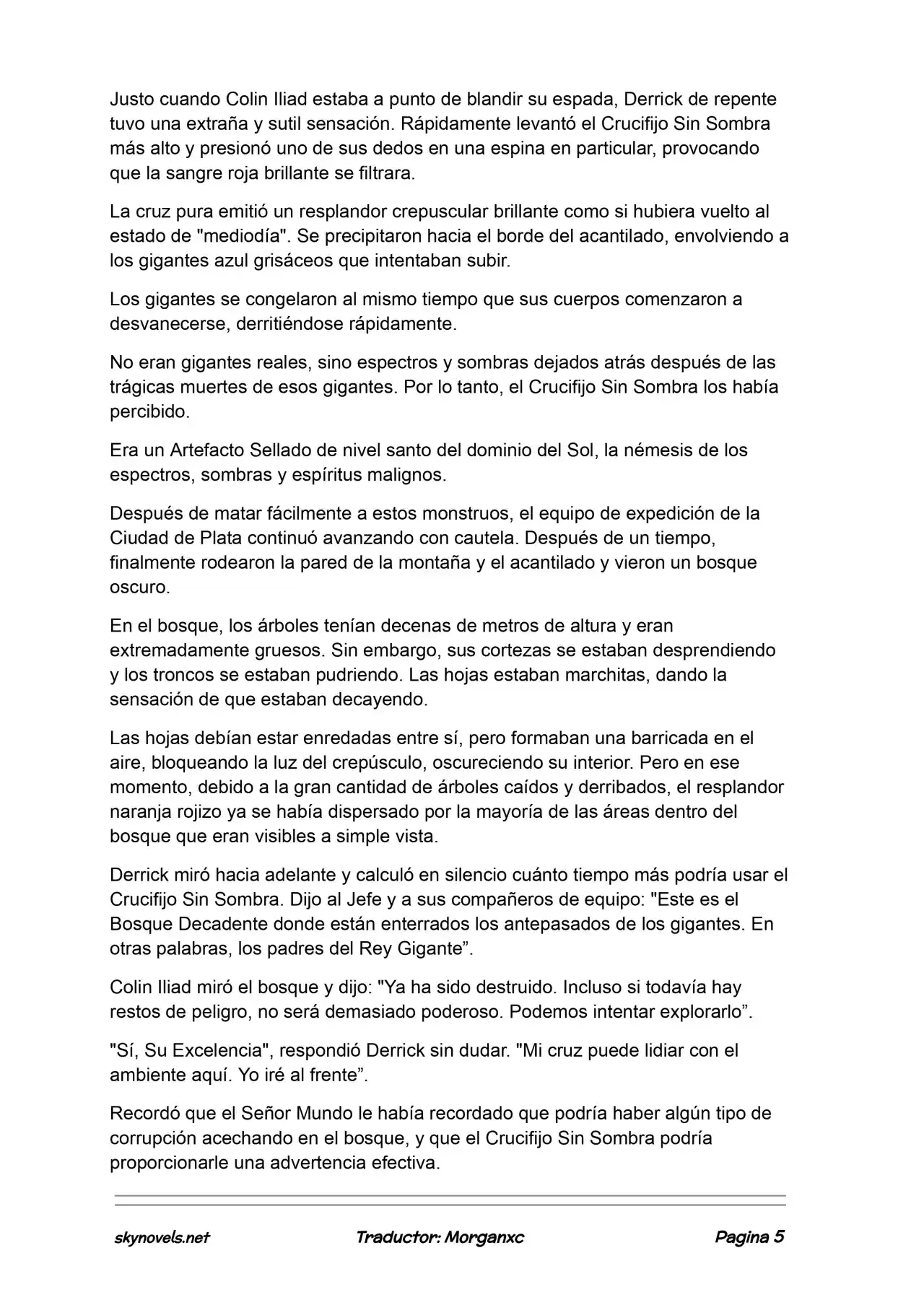 Lord Of The Mysteries (Novela) - Capítulo 1113 - Página 5 - LectorTMOo