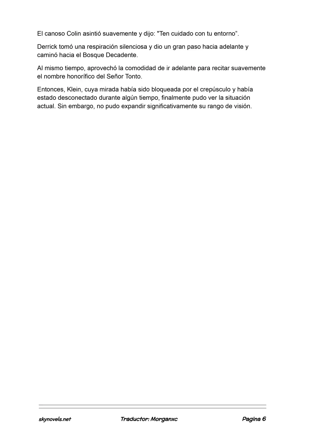 Lord Of The Mysteries (Novela) - Capítulo 1113 - Página 6 - LectorTMOo