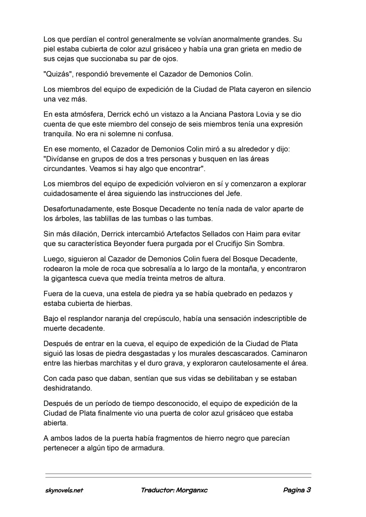 Lord Of The Mysteries (Novela) - Capítulo 1115 - Página 3 - LectorTMOo