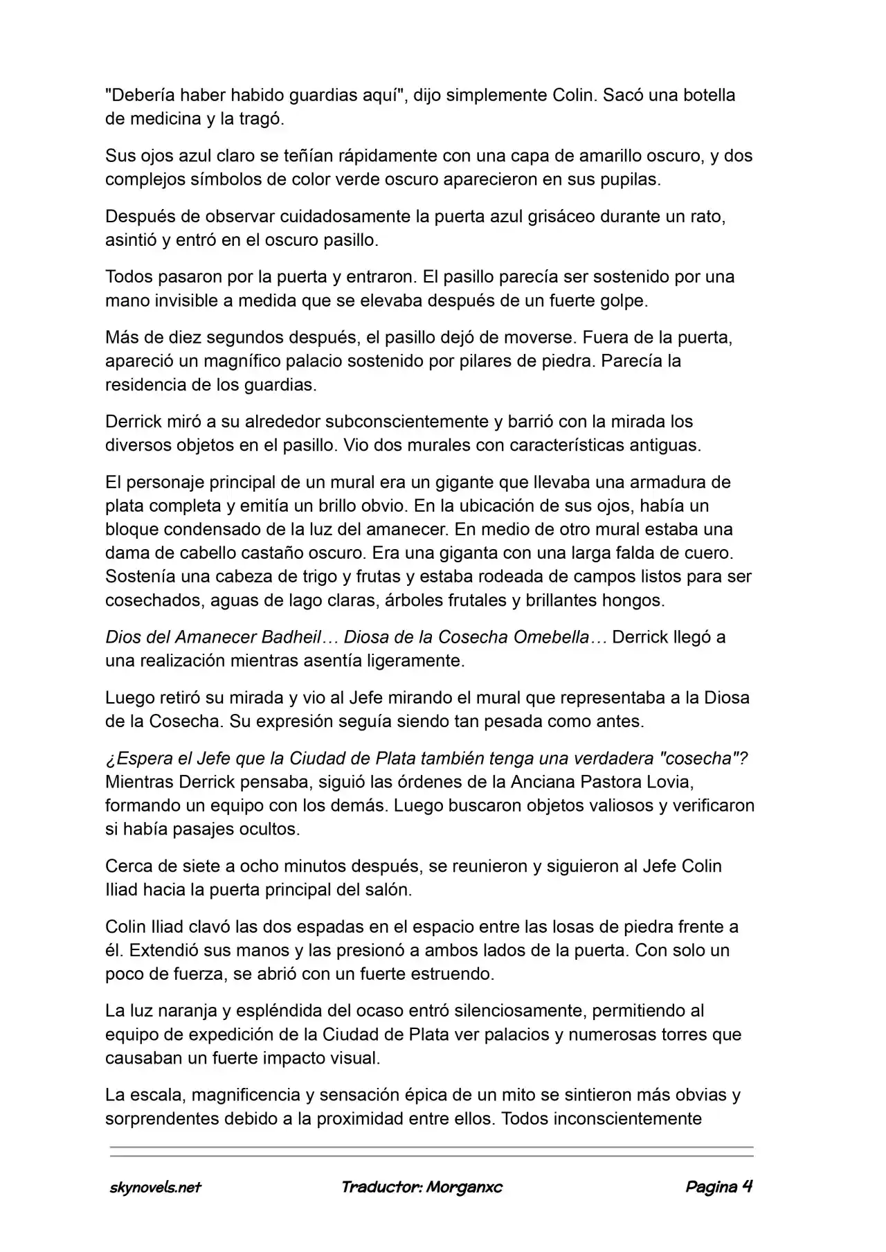 Lord Of The Mysteries (Novela) - Capítulo 1115 - Página 4 - LectorTMOo