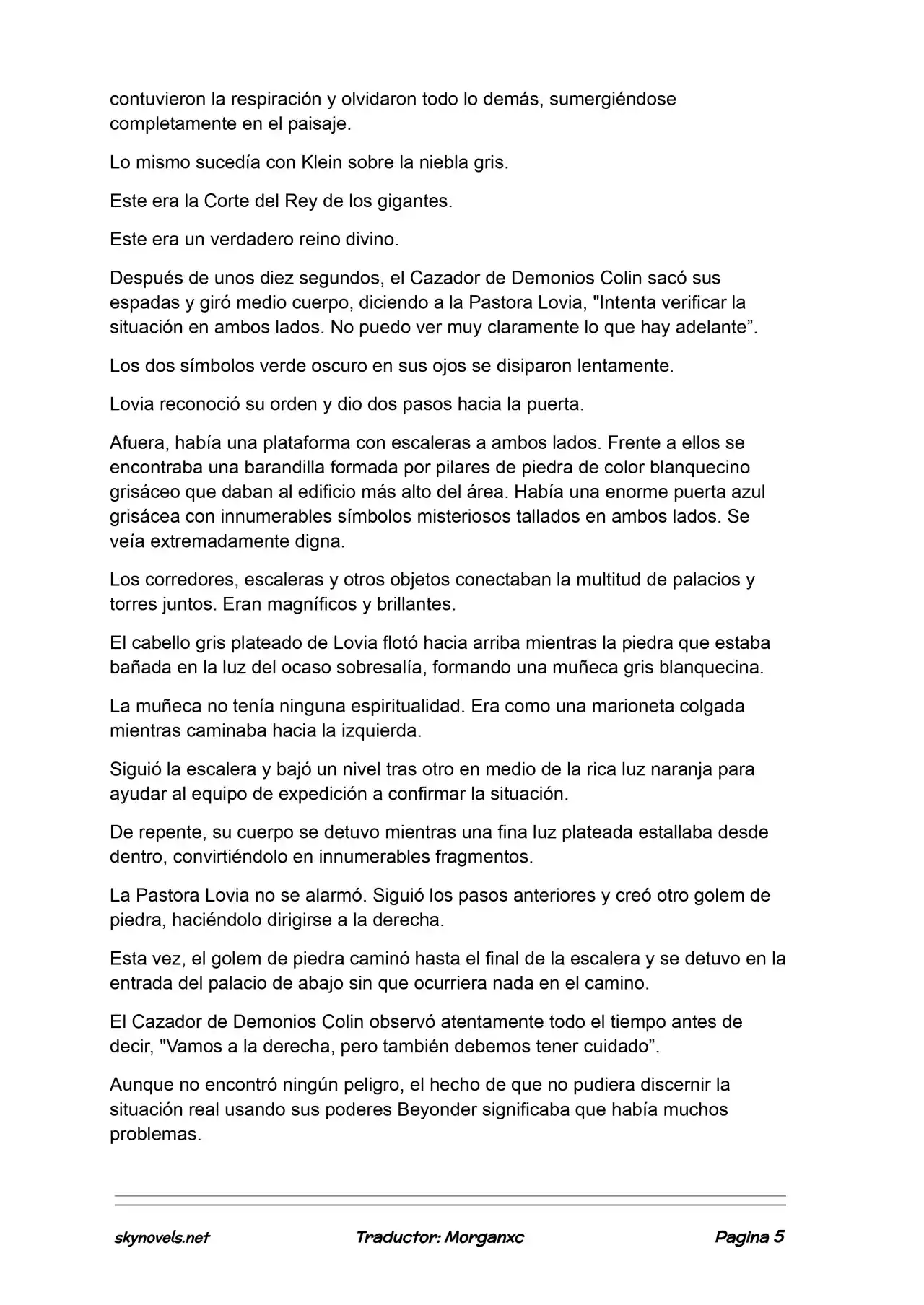 Lord Of The Mysteries (Novela) - Capítulo 1115 - Página 5 - LectorTMOo