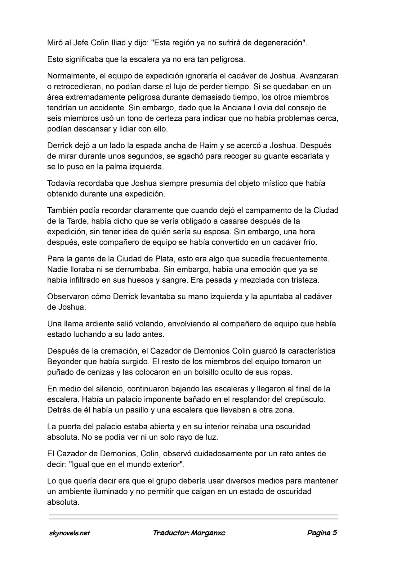 Lord Of The Mysteries (Novela) - Capítulo 1116 - Página 5 - LectorTMOo