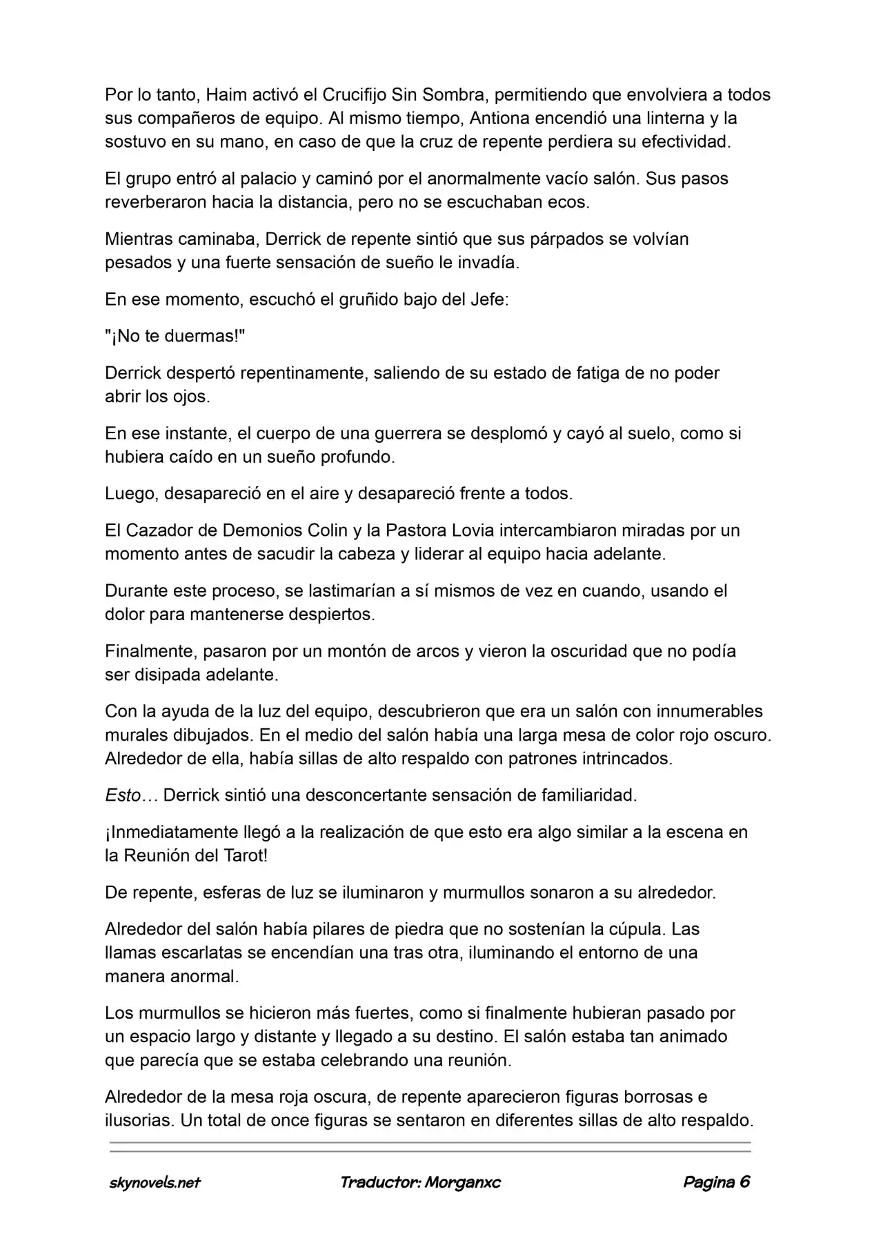 Lord Of The Mysteries (Novela) - Capítulo 1116 - Página 6 - LectorTMOo