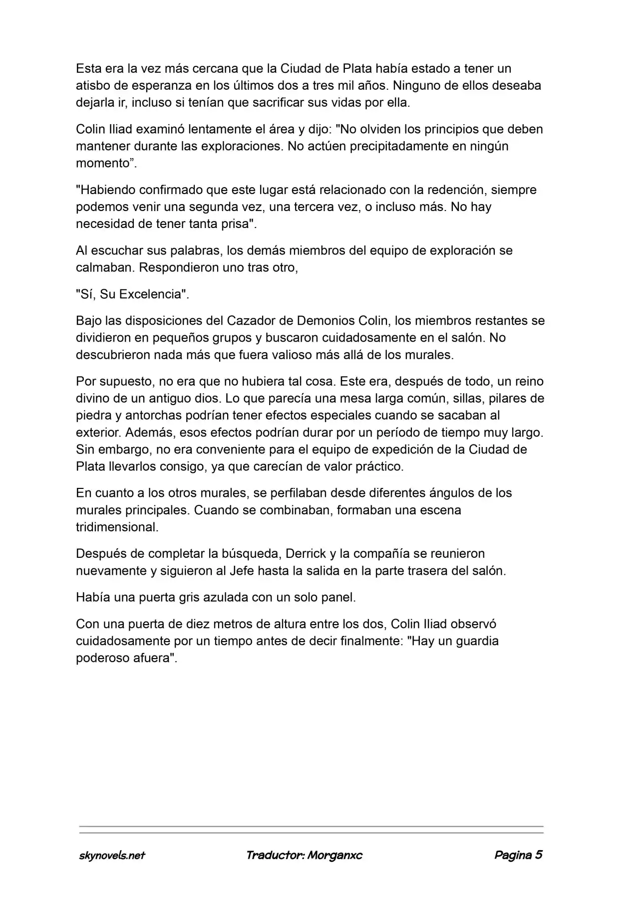 Lord Of The Mysteries (Novela) - Capítulo 1118 - Página 5 - LectorTMOo