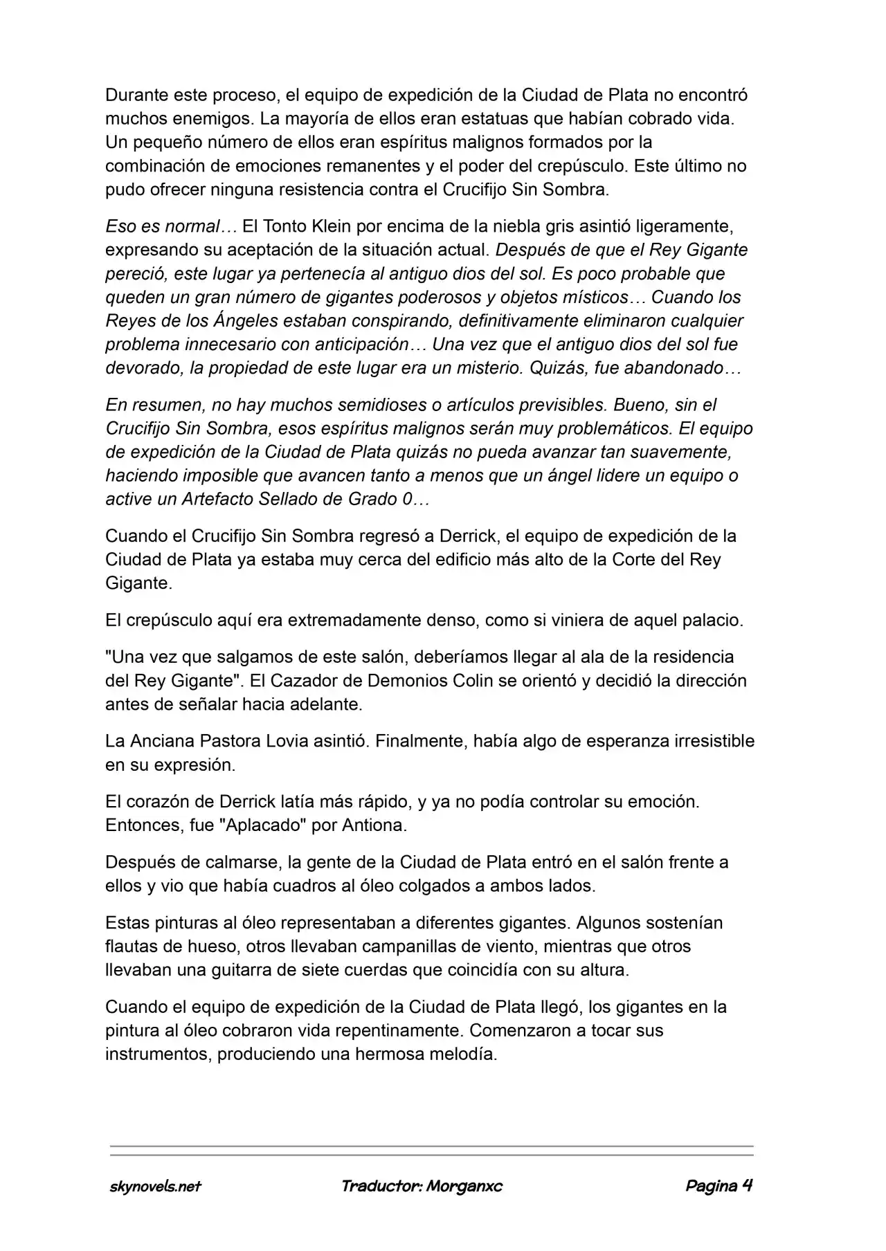 Lord Of The Mysteries (Novela) - Capítulo 1119 - Página 4 - LectorTMOo