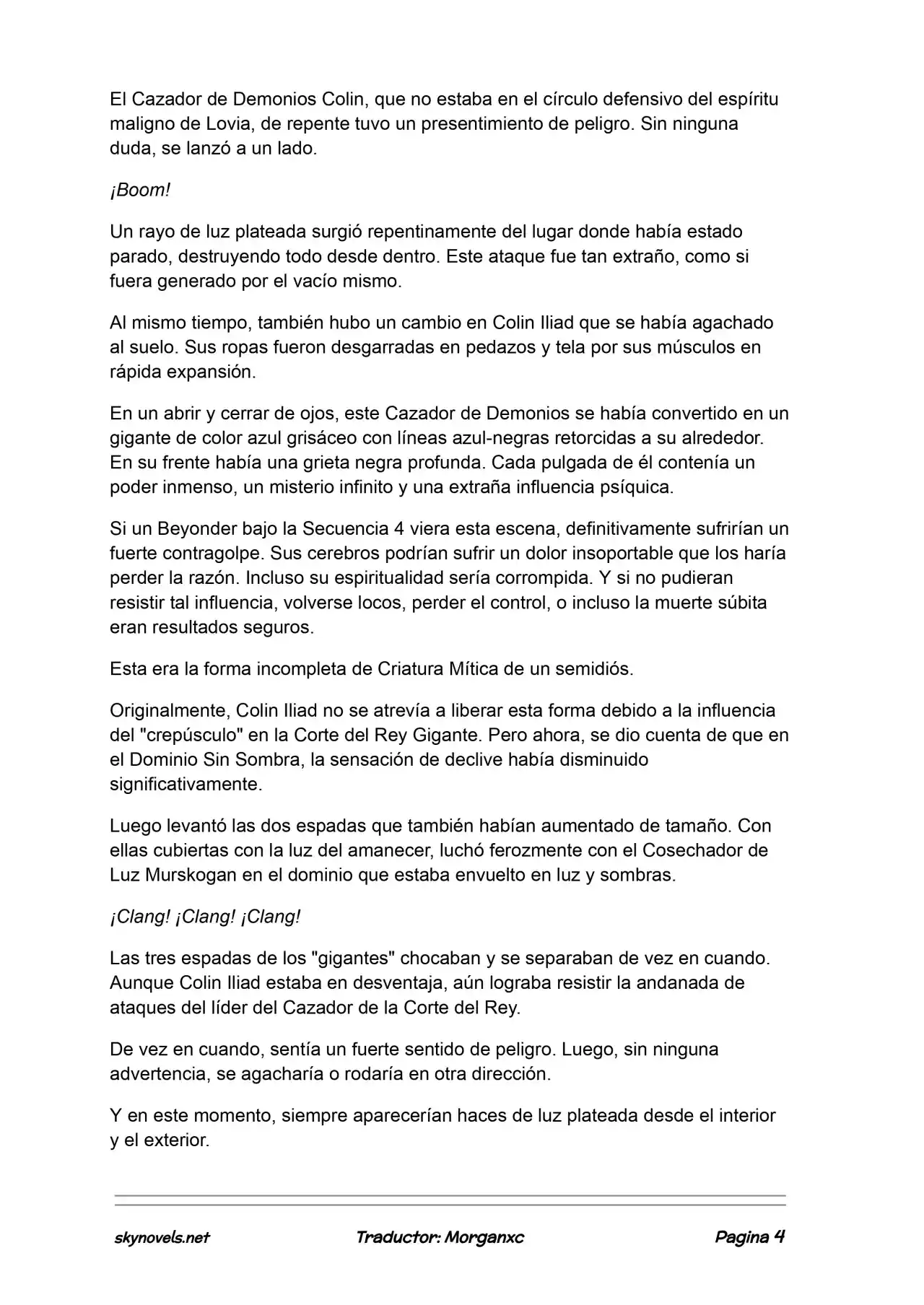 Lord Of The Mysteries (Novela) - Capítulo 1120 - Página 4 - LectorTMOo
