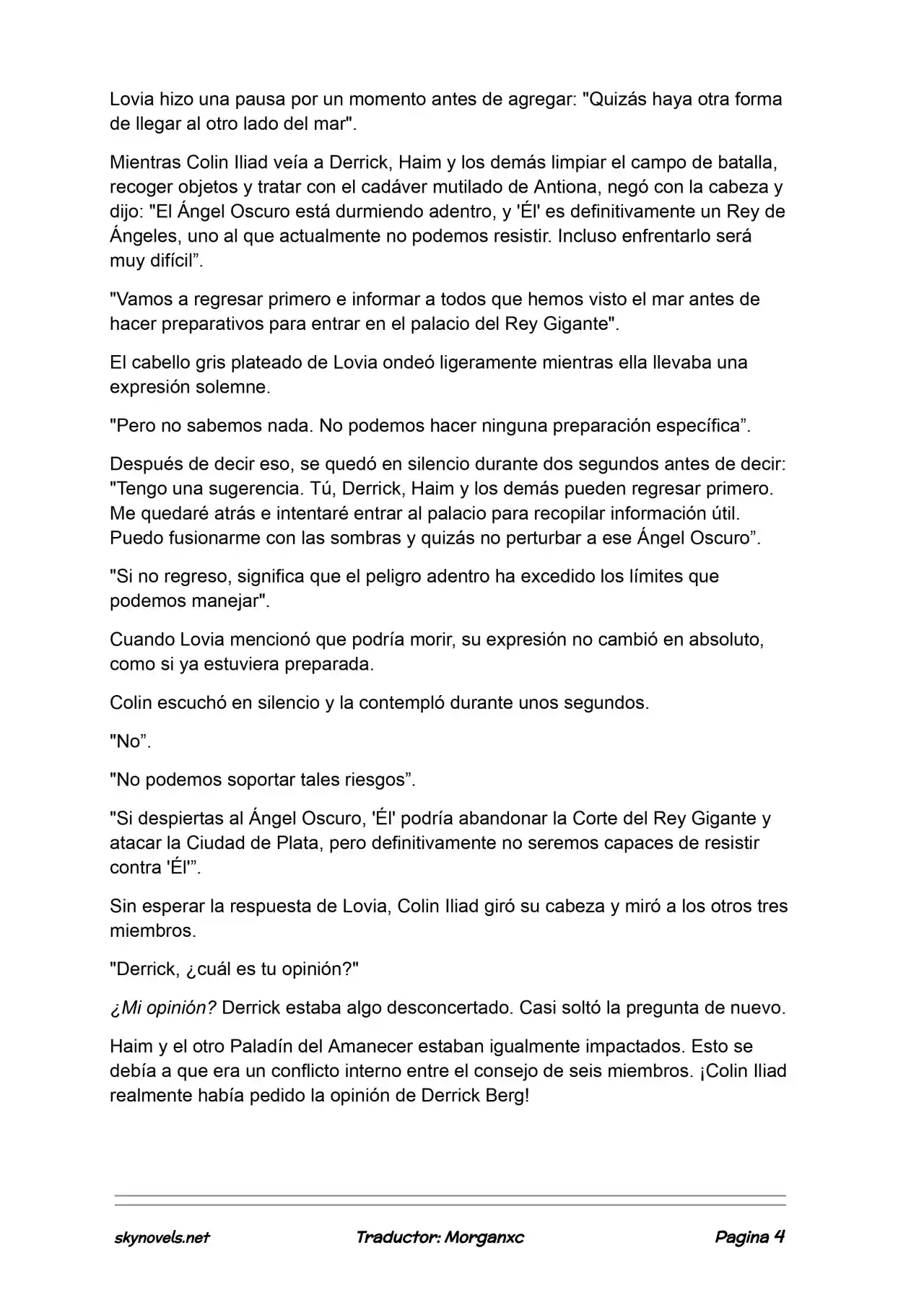 Lord Of The Mysteries (Novela) - Capítulo 1122 - Página 4 - LectorTMOo