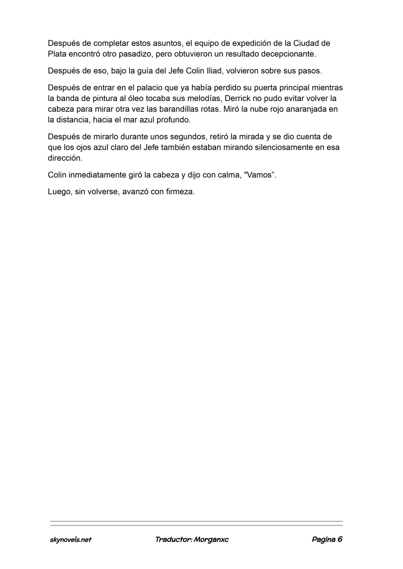 Lord Of The Mysteries (Novela) - Capítulo 1122 - Página 6 - LectorTMOo