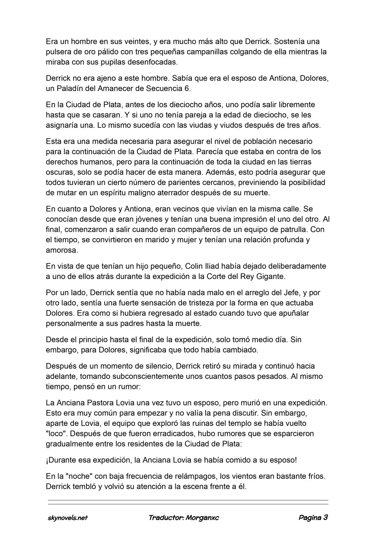Lord Of The Mysteries (Novela) - Capítulo 1123 - Página 3 - LectorTMOo
