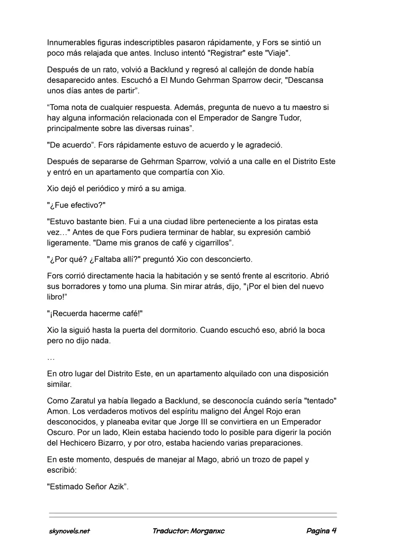 Lord Of The Mysteries (Novela) - Capítulo 1124 - Página 4 - LectorTMOo