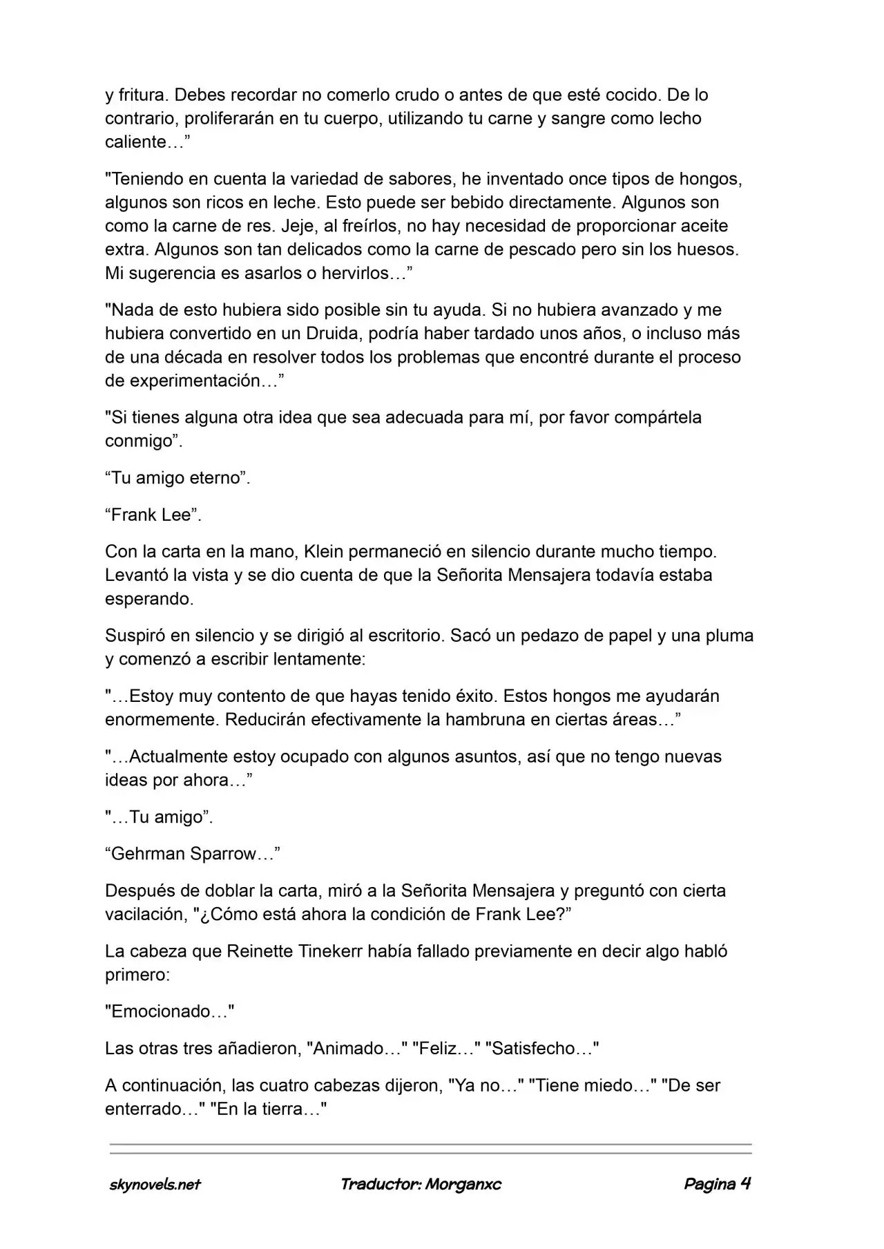 Lord Of The Mysteries (Novela) - Capítulo 1128 - Página 4 - LectorTMOo