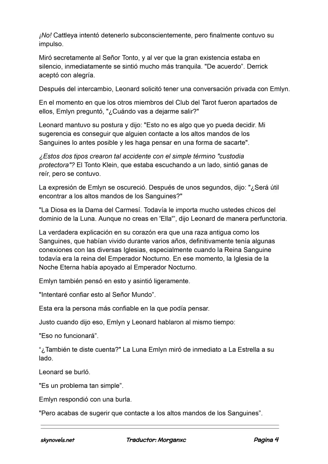 Lord Of The Mysteries (Novela) - Capítulo 1131 - Página 4 - LectorTMOo