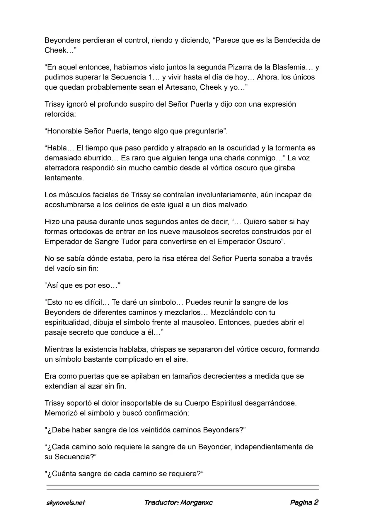Lord Of The Mysteries (Novela) - Capítulo 1134 - Página 2 - LectorTMOo