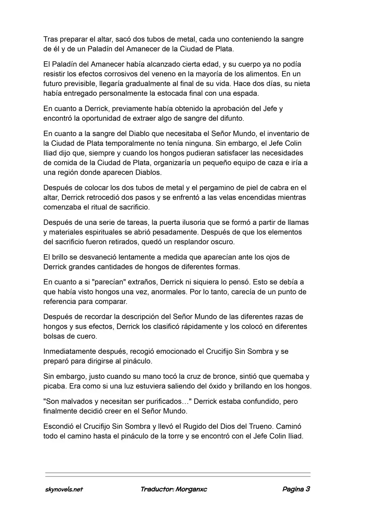 Lord Of The Mysteries (Novela) - Capítulo 1135 - Página 3 - LectorTMOo
