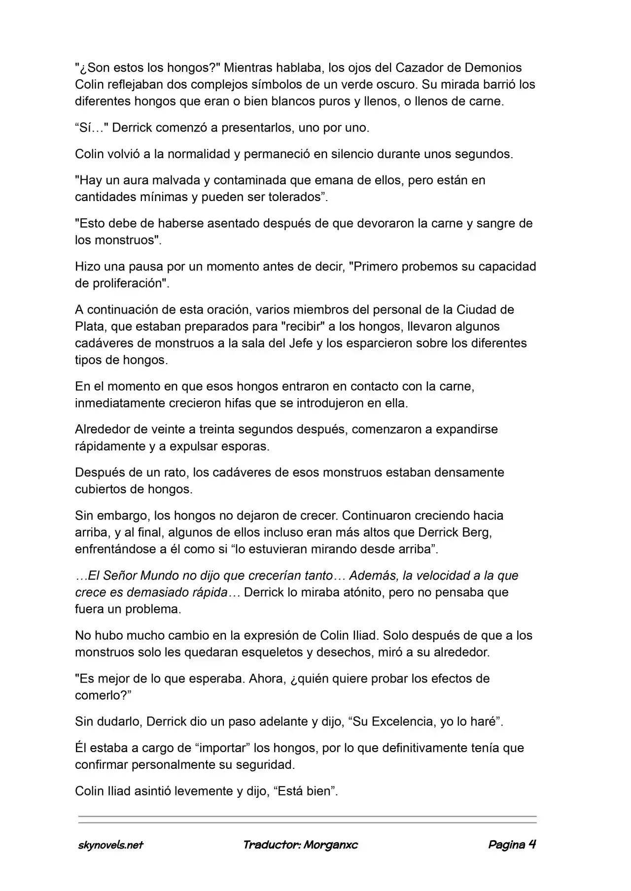 Lord Of The Mysteries (Novela) - Capítulo 1135 - Página 4 - LectorTMOo