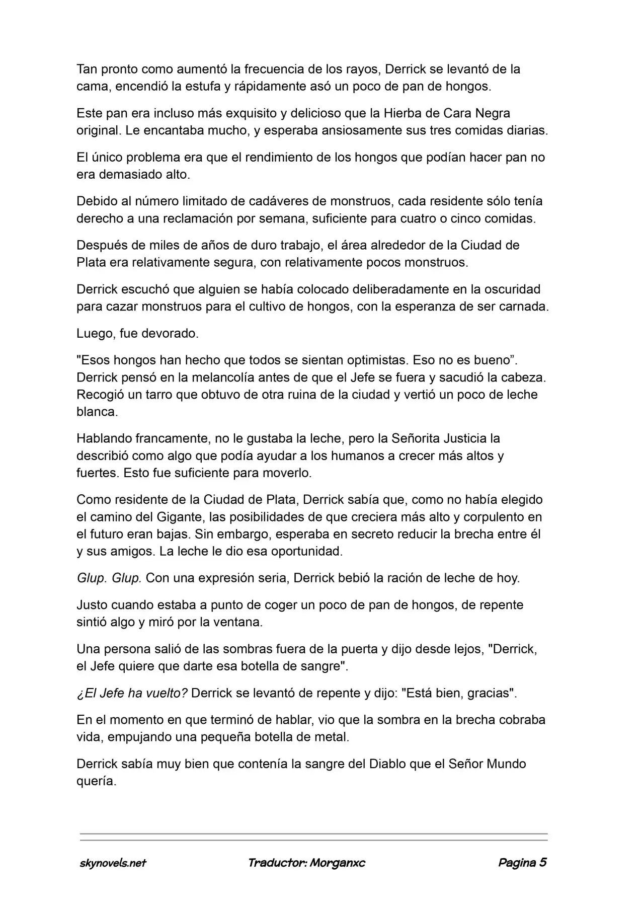 Lord Of The Mysteries (Novela) - Capítulo 1141 - Página 5 - LectorTMOo
