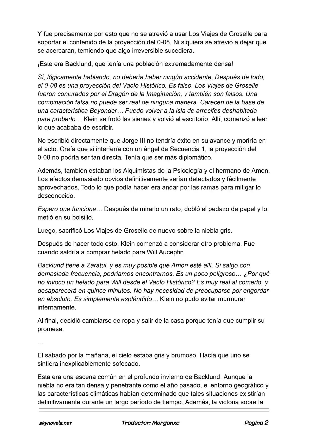 Lord Of The Mysteries (Novela) - Capítulo 1143 - Página 4 - LectorTMOo