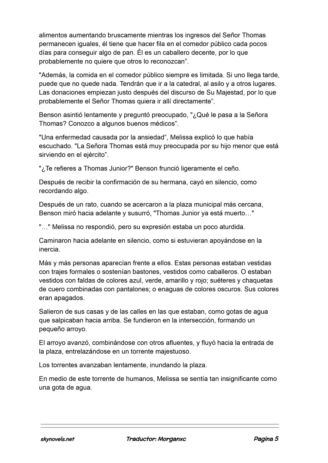 Lord Of The Mysteries (Novela) - Capítulo 1143 - Página 8 - LectorTMOo