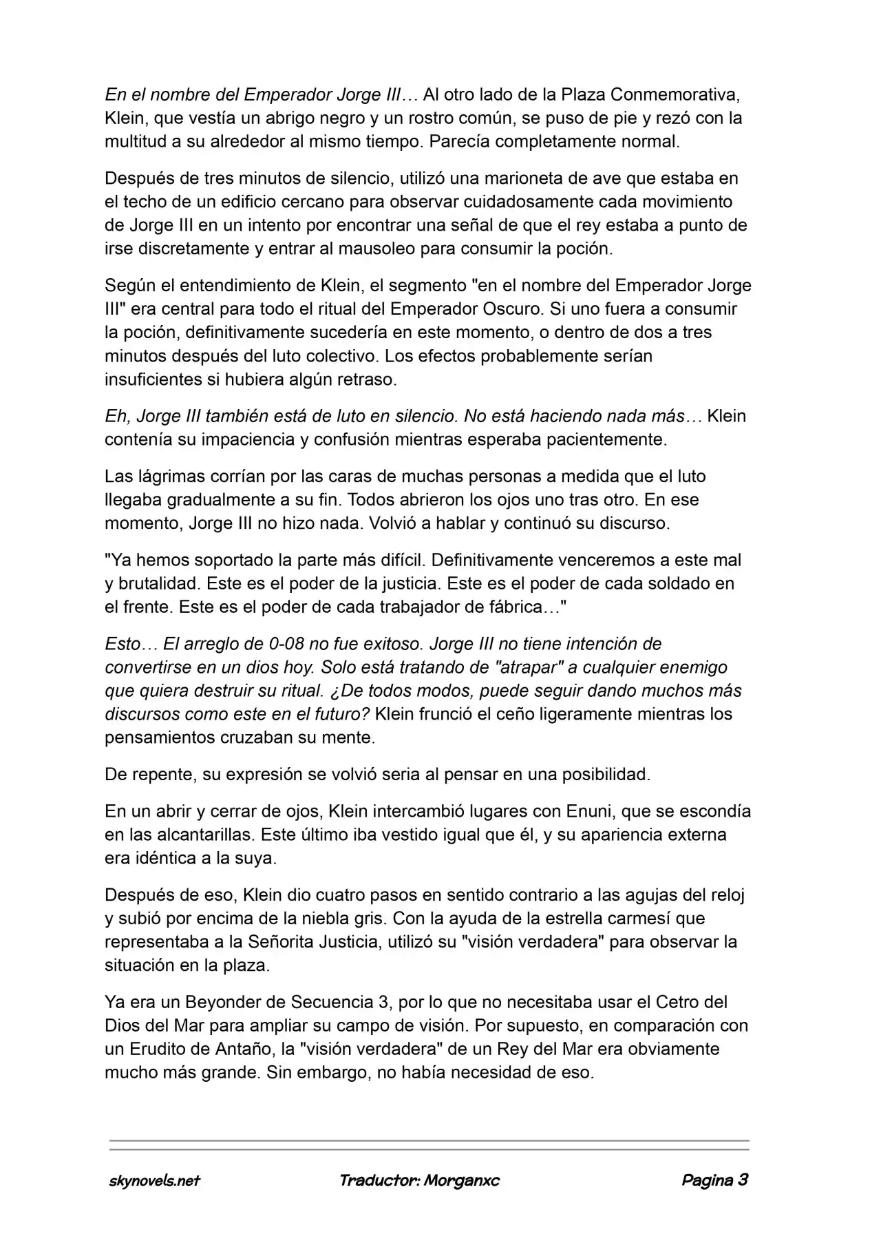 Lord Of The Mysteries (Novela) - Capítulo 1144 - Página 5 - LectorTMOo