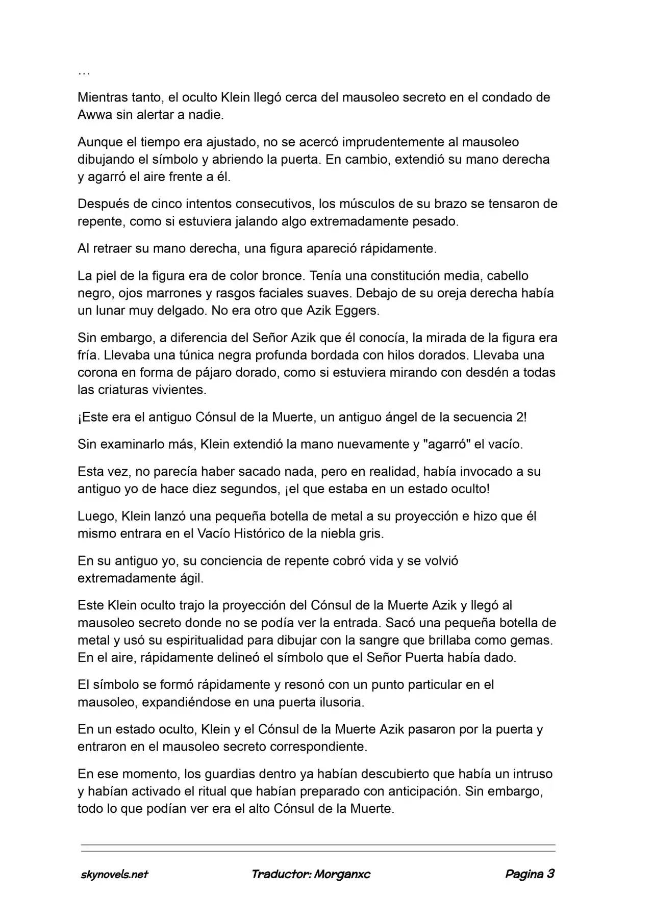 Lord Of The Mysteries (Novela) - Capítulo 1145 - Página 5 - LectorTMOo