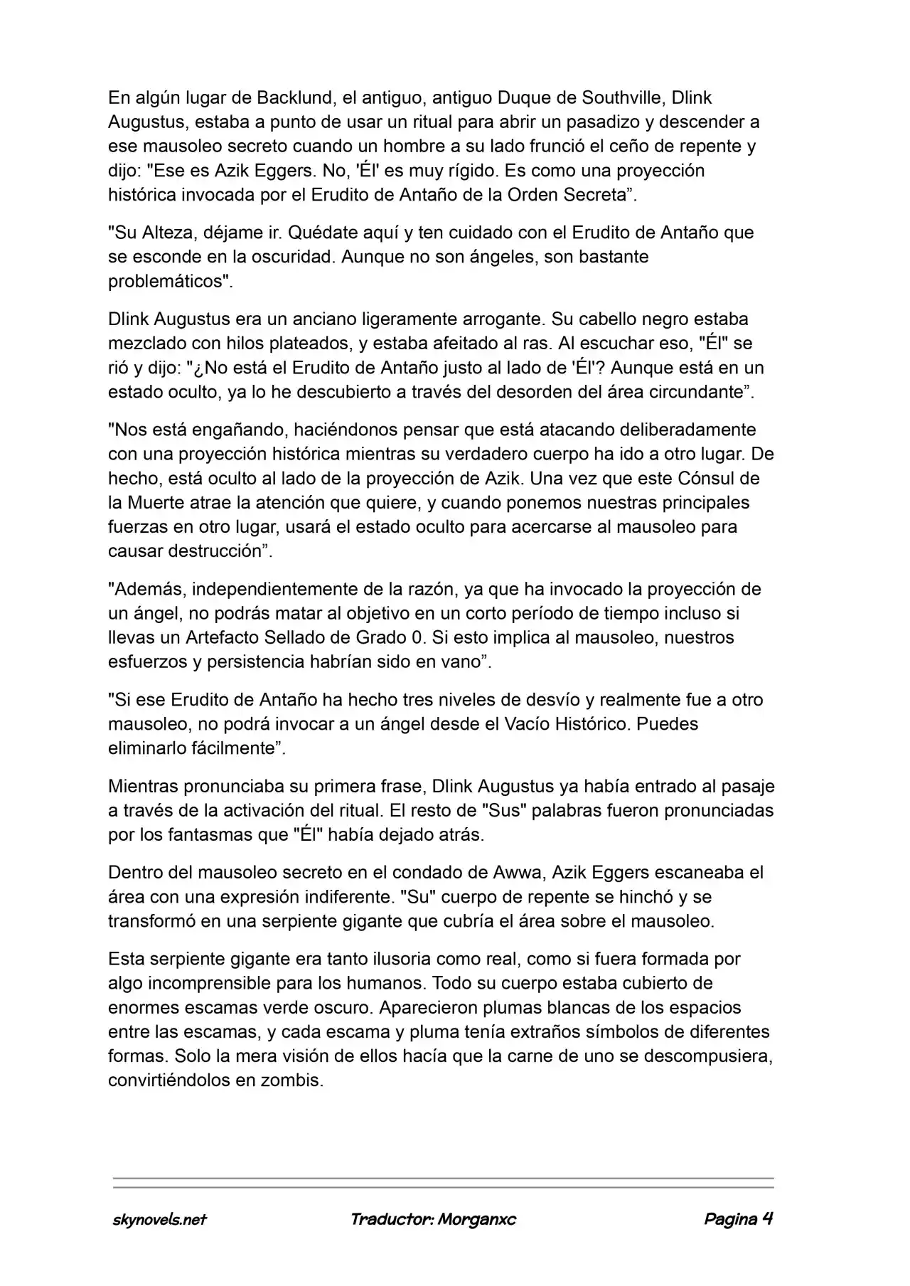 Lord Of The Mysteries (Novela) - Capítulo 1145 - Página 6 - LectorTMOo