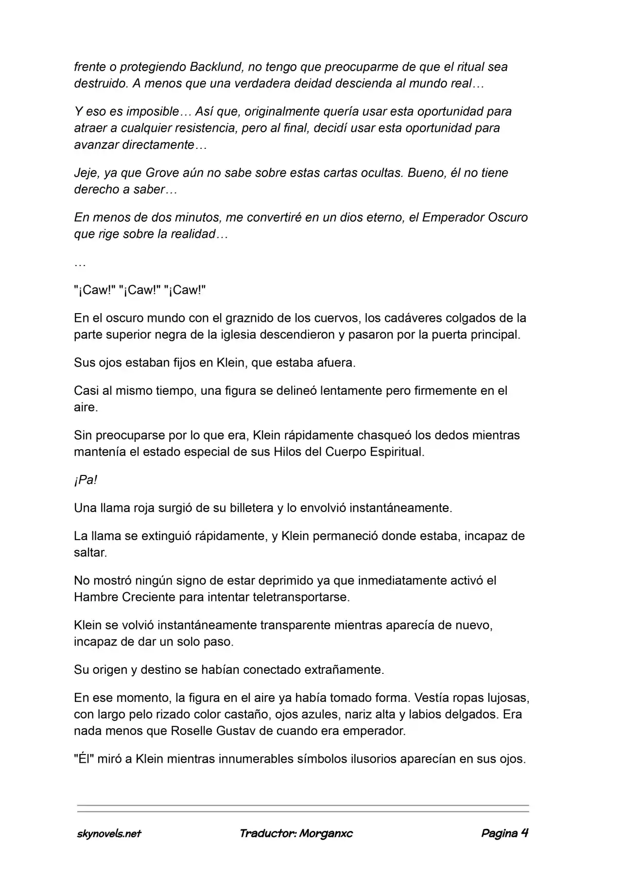 Lord Of The Mysteries (Novela) - Capítulo 1146 - Página 6 - LectorTMOo