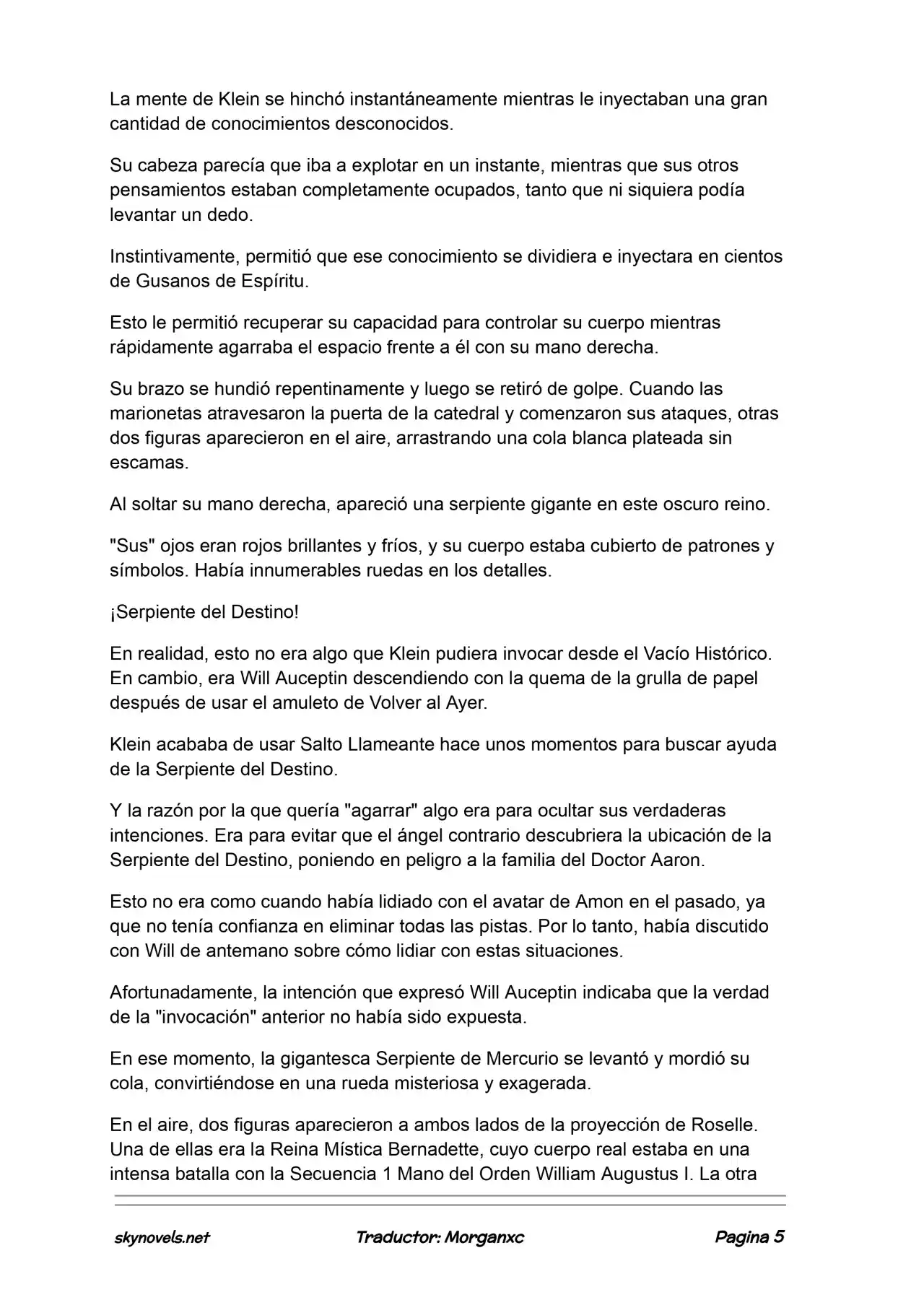 Lord Of The Mysteries (Novela) - Capítulo 1146 - Página 8 - LectorTMOo
