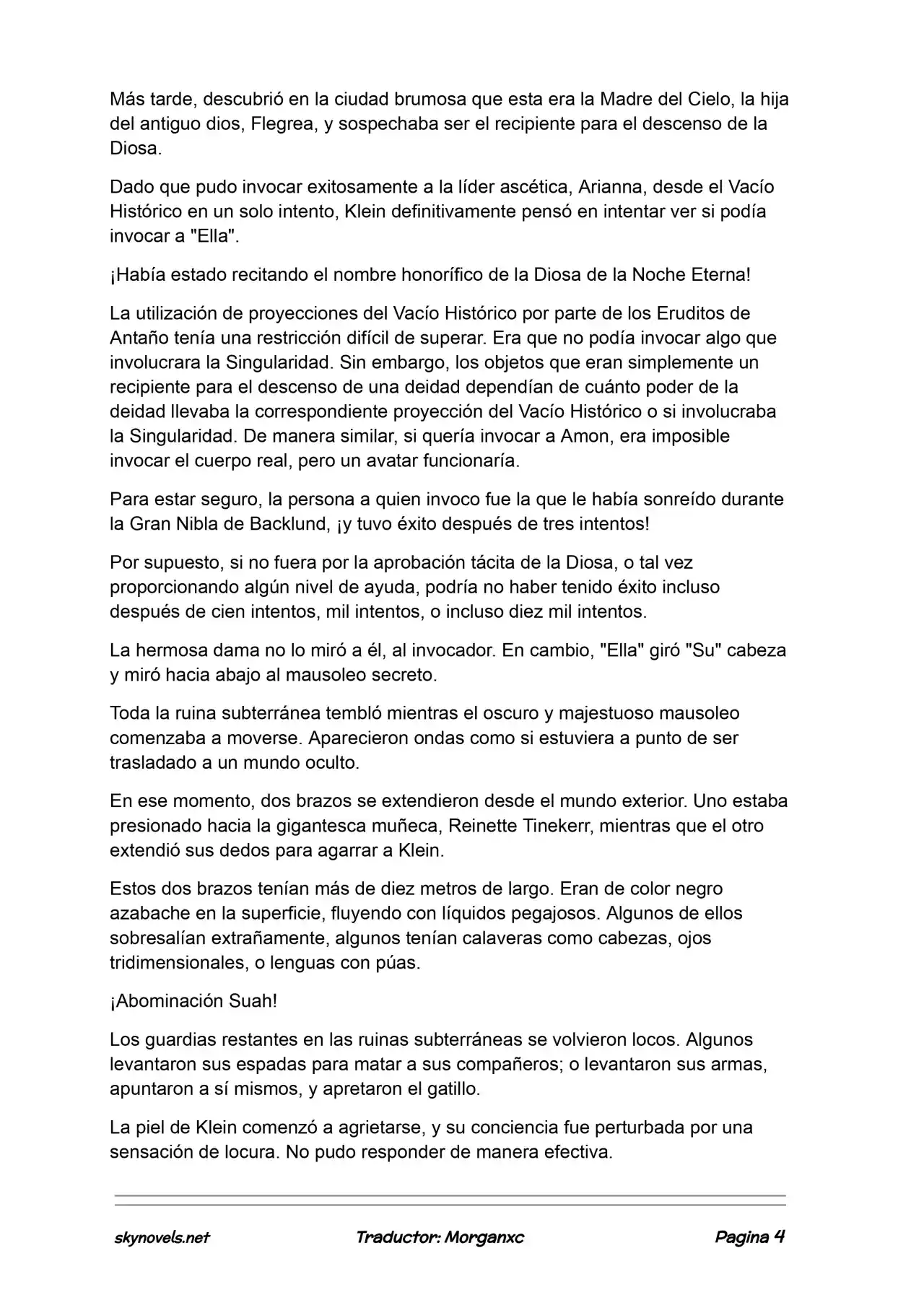 Lord Of The Mysteries (Novela) - Capítulo 1147 - Página 4 - LectorTMOo