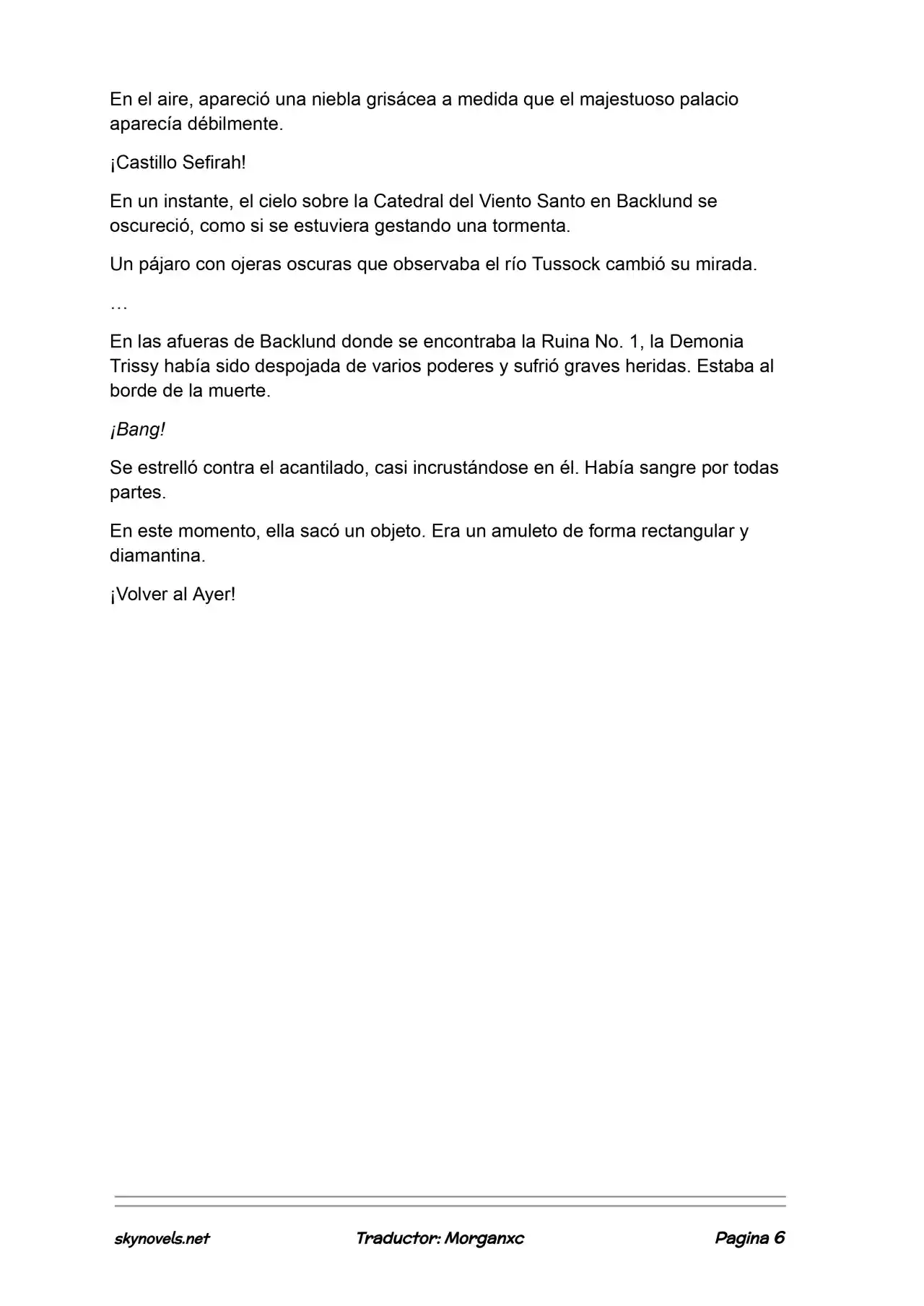 Lord Of The Mysteries (Novela) - Capítulo 1147 - Página 6 - LectorTMOo