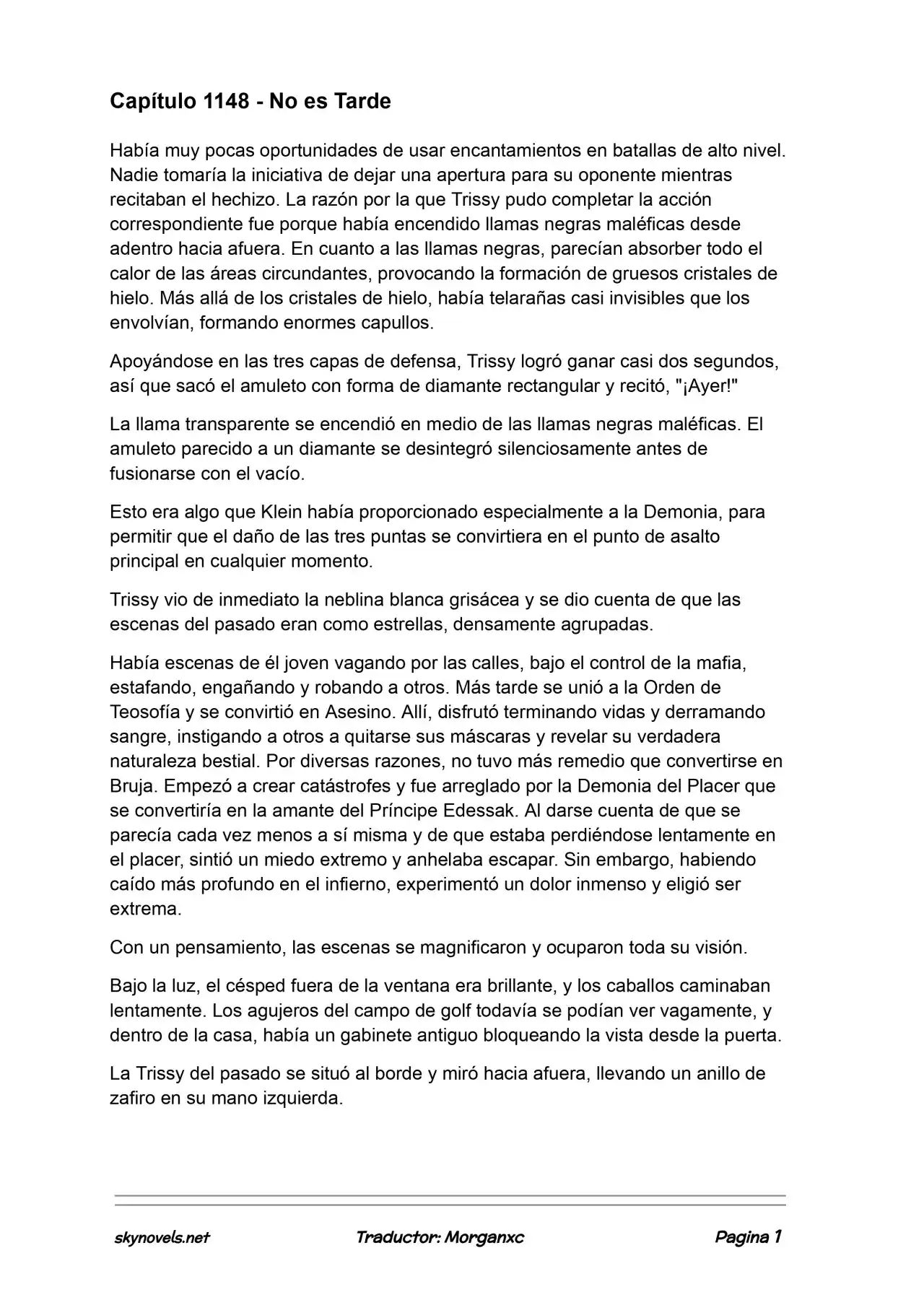 Lord Of The Mysteries (Novela) - Capítulo 1148 - Página 1 - LectorTMOo