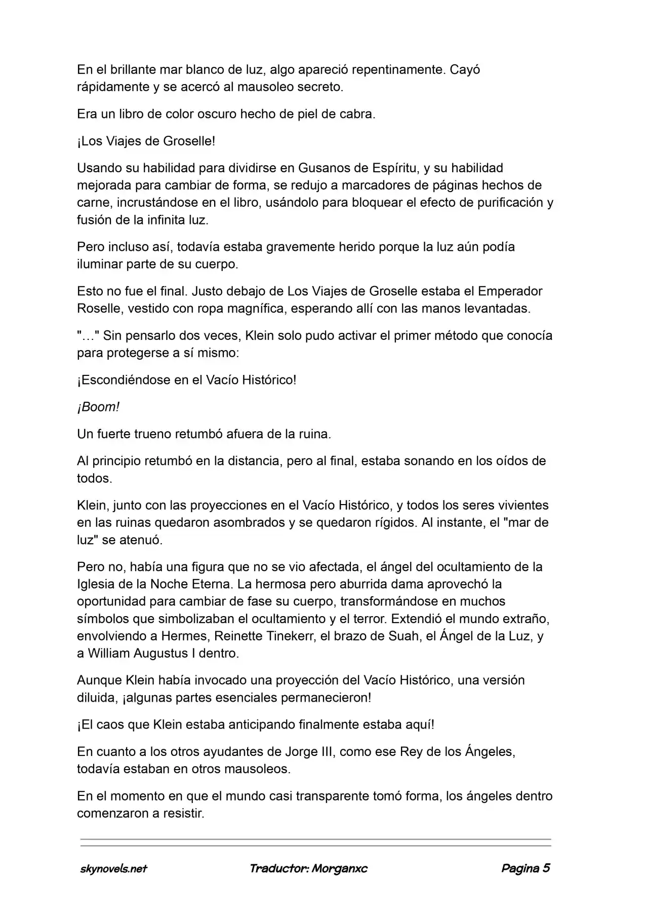 Lord Of The Mysteries (Novela) - Capítulo 1148 - Página 8 - LectorTMOo