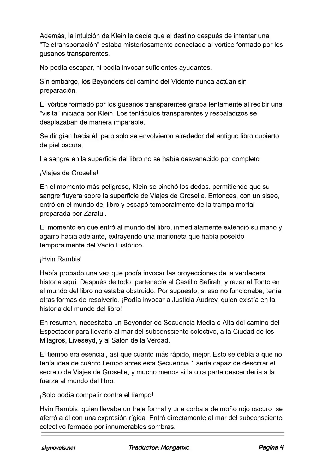 Lord Of The Mysteries (Novela) - Capítulo 1149 - Página 4 - LectorTMOo