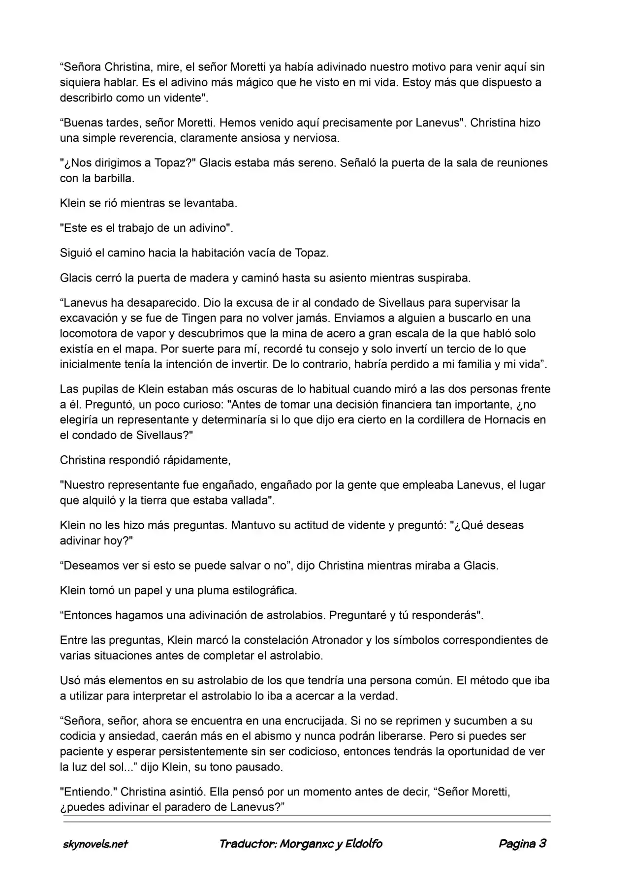 Lord Of The Mysteries (Novela) - Capítulo 115 - Página 3 - LectorTMOo