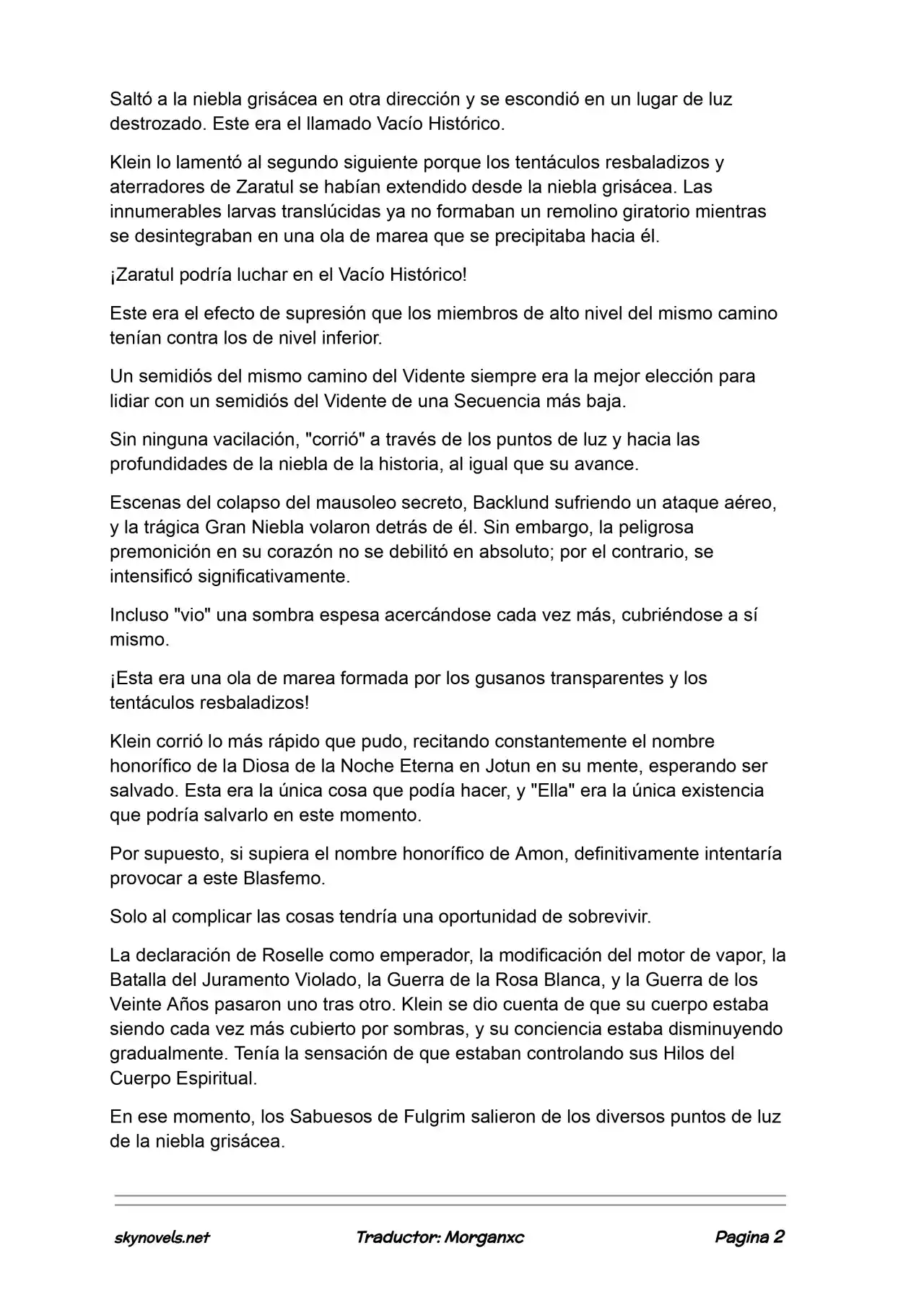 Lord Of The Mysteries (Novela) - Capítulo 1150 - Página 3 - LectorTMOo