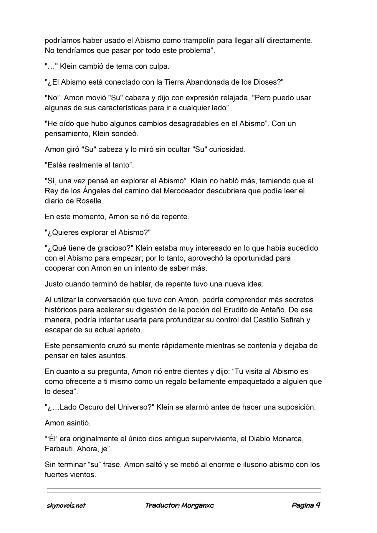 Lord Of The Mysteries (Novela) - Capítulo 1152 - Página 4 - LectorTMOo