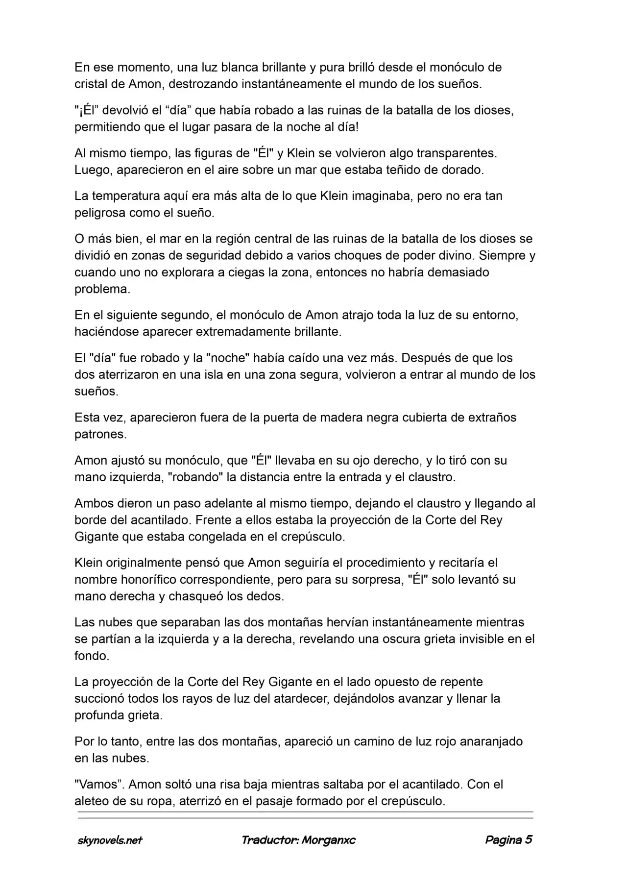 Lord Of The Mysteries (Novela) - Capítulo 1153 - Página 5 - LectorTMOo
