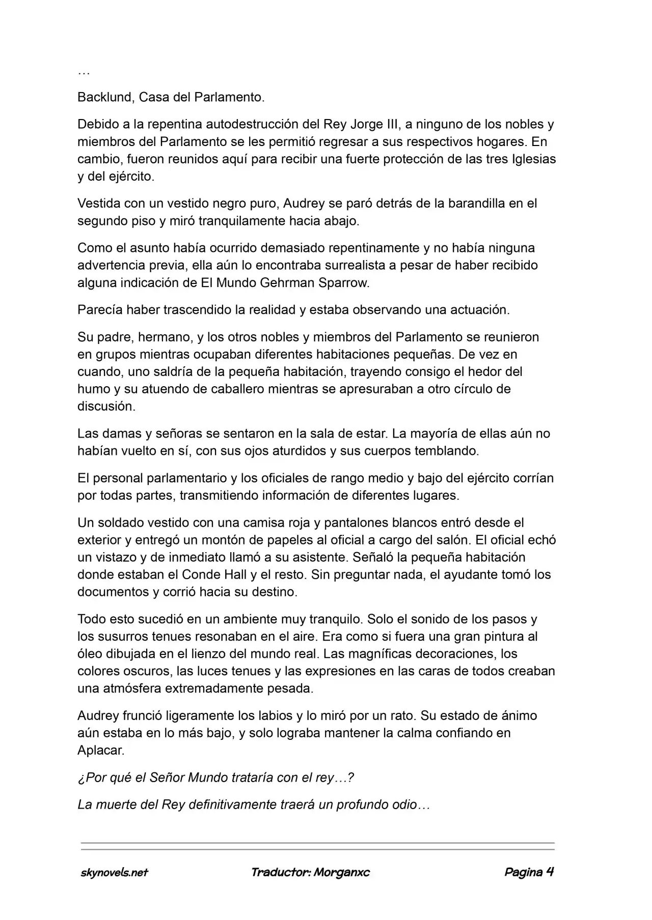 Lord Of The Mysteries (Novela) - Capítulo 1154 - Página 4 - LectorTMOo