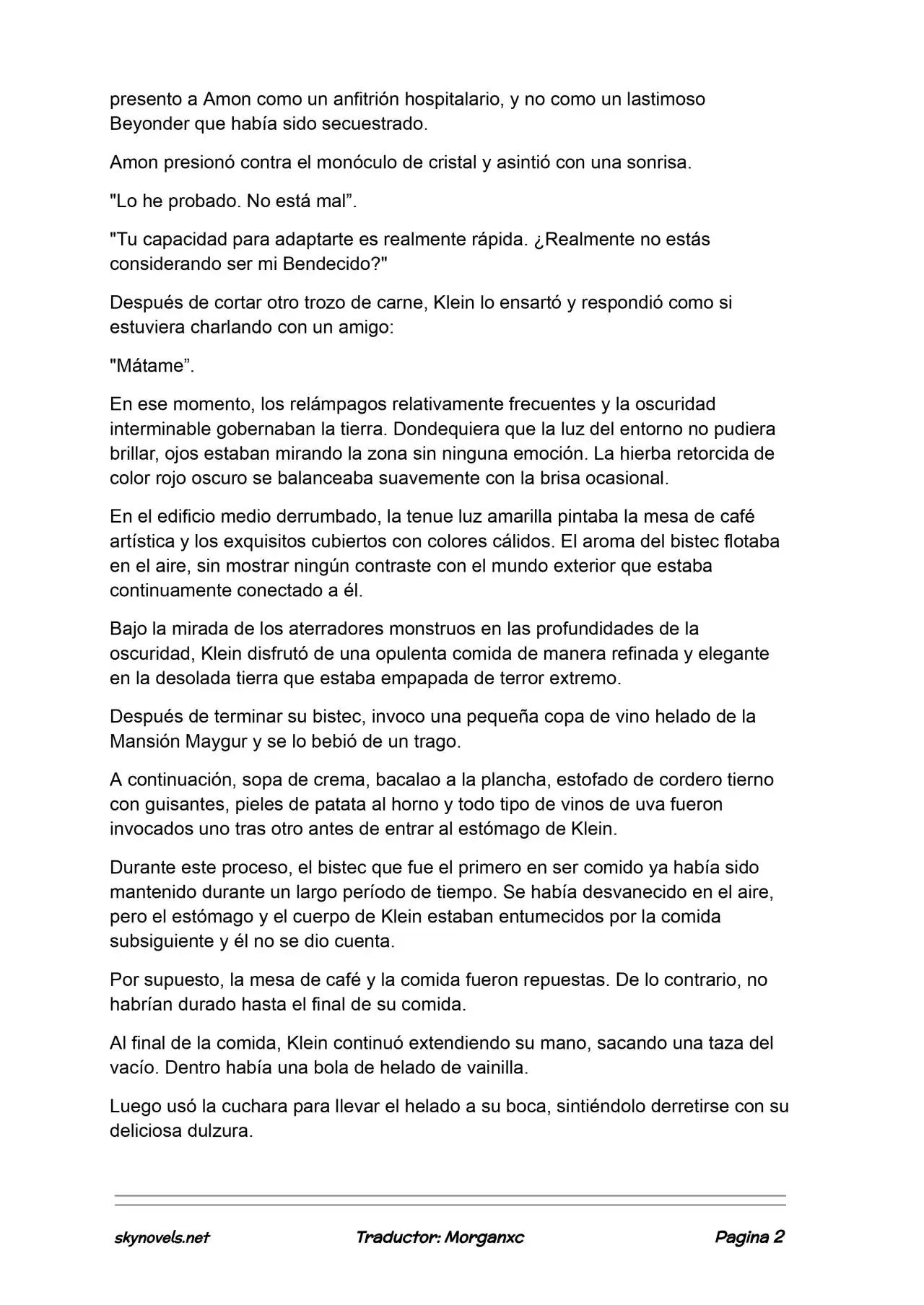 Lord Of The Mysteries (Novela) - Capítulo 1157 - Página 2 - LectorTMOo