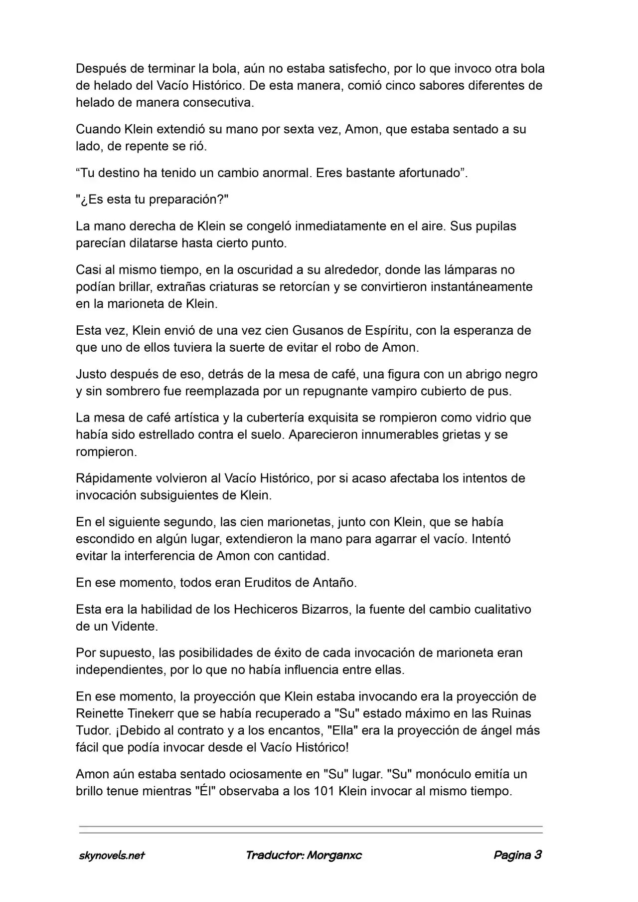 Lord Of The Mysteries (Novela) - Capítulo 1157 - Página 3 - LectorTMOo