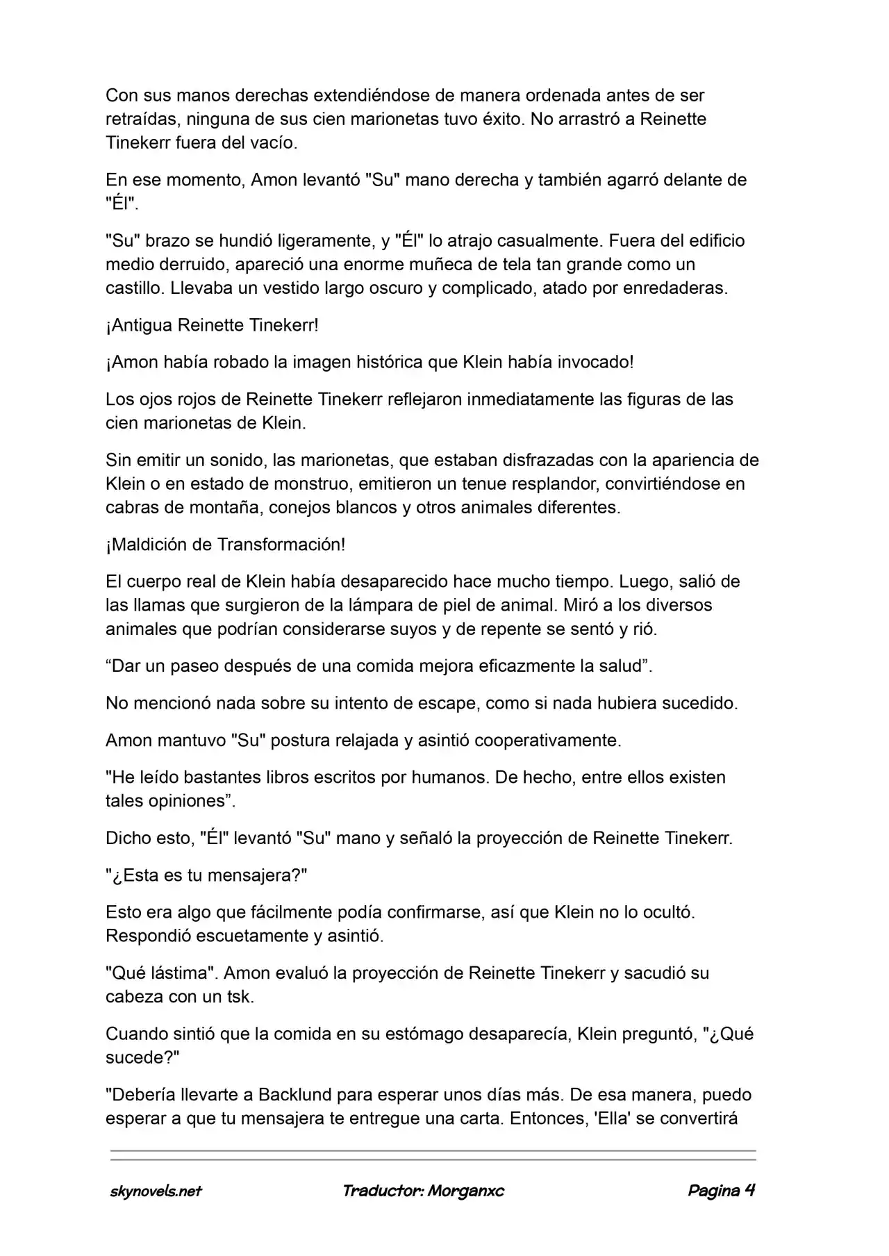 Lord Of The Mysteries (Novela) - Capítulo 1157 - Página 4 - LectorTMOo