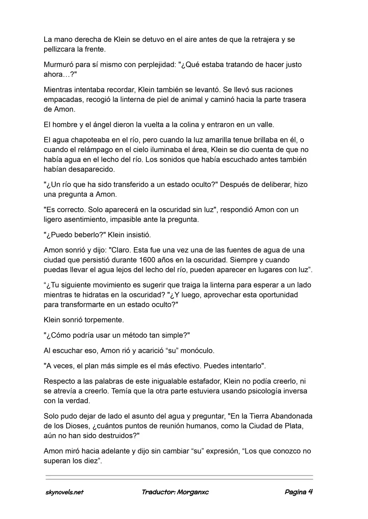 Lord Of The Mysteries (Novela) - Capítulo 1158 - Página 4 - LectorTMOo