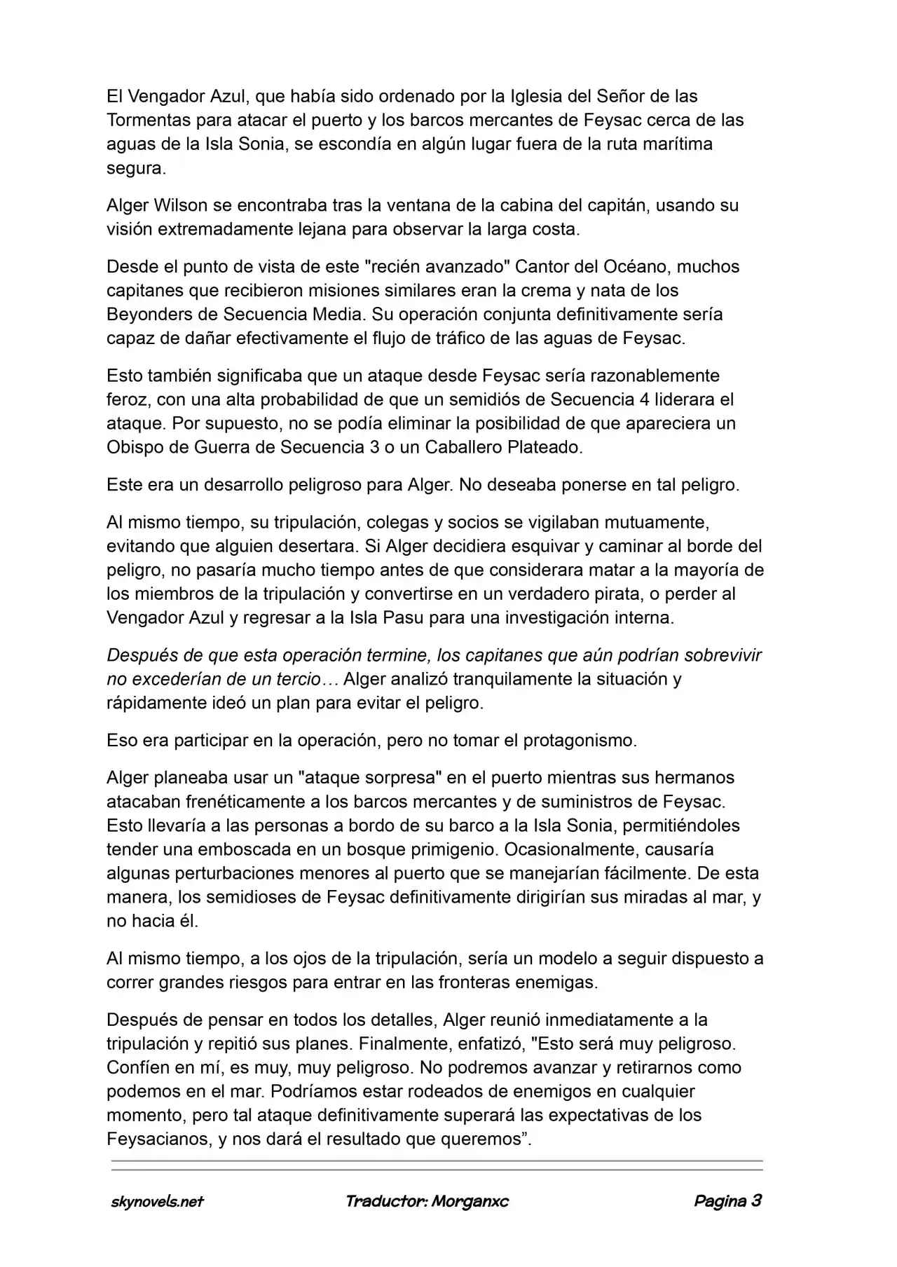 Lord Of The Mysteries (Novela) - Capítulo 1163 - Página 3 - LectorTMOo