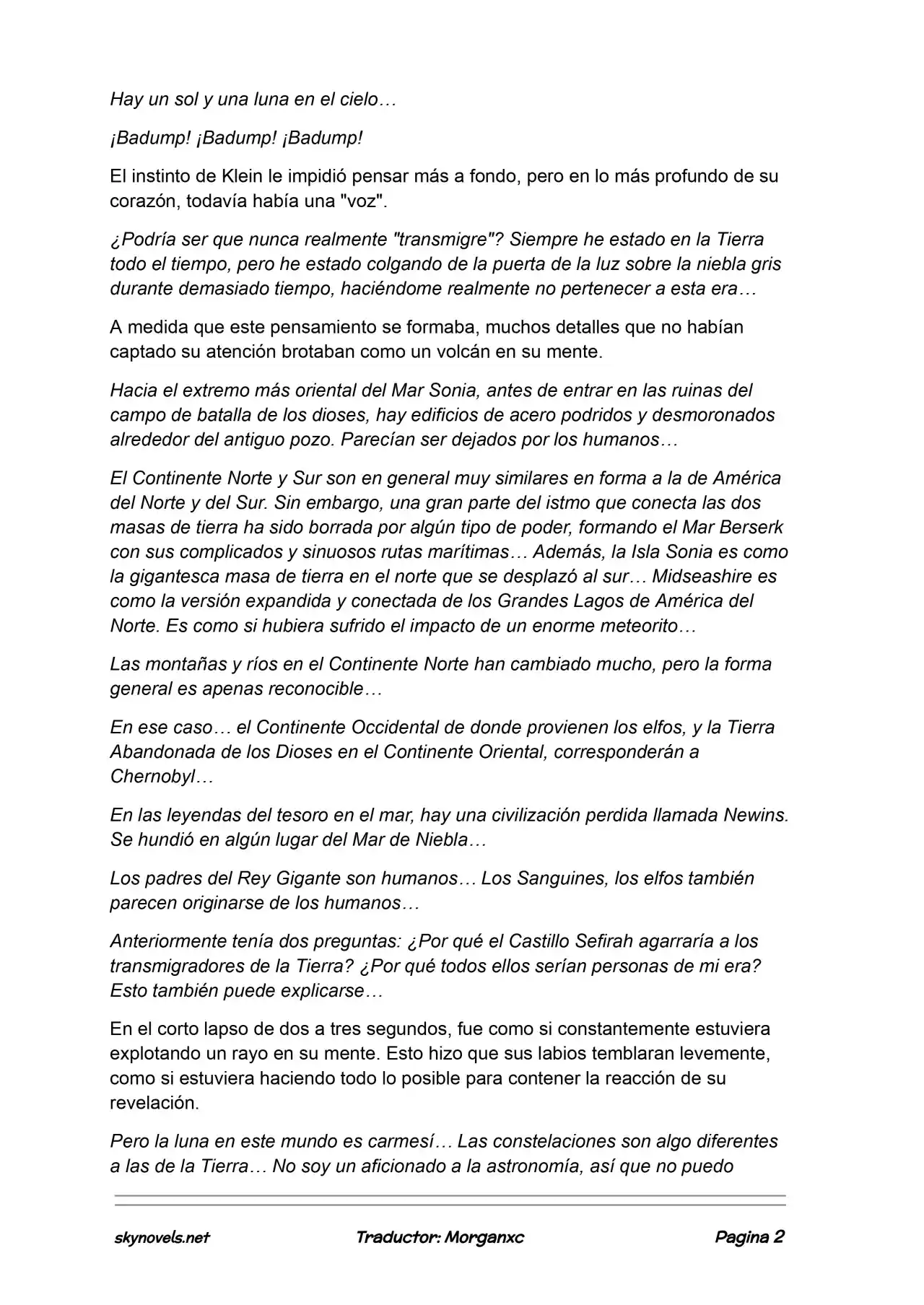 Lord Of The Mysteries (Novela) - Capítulo 1167 - Página 2 - LectorTMOo