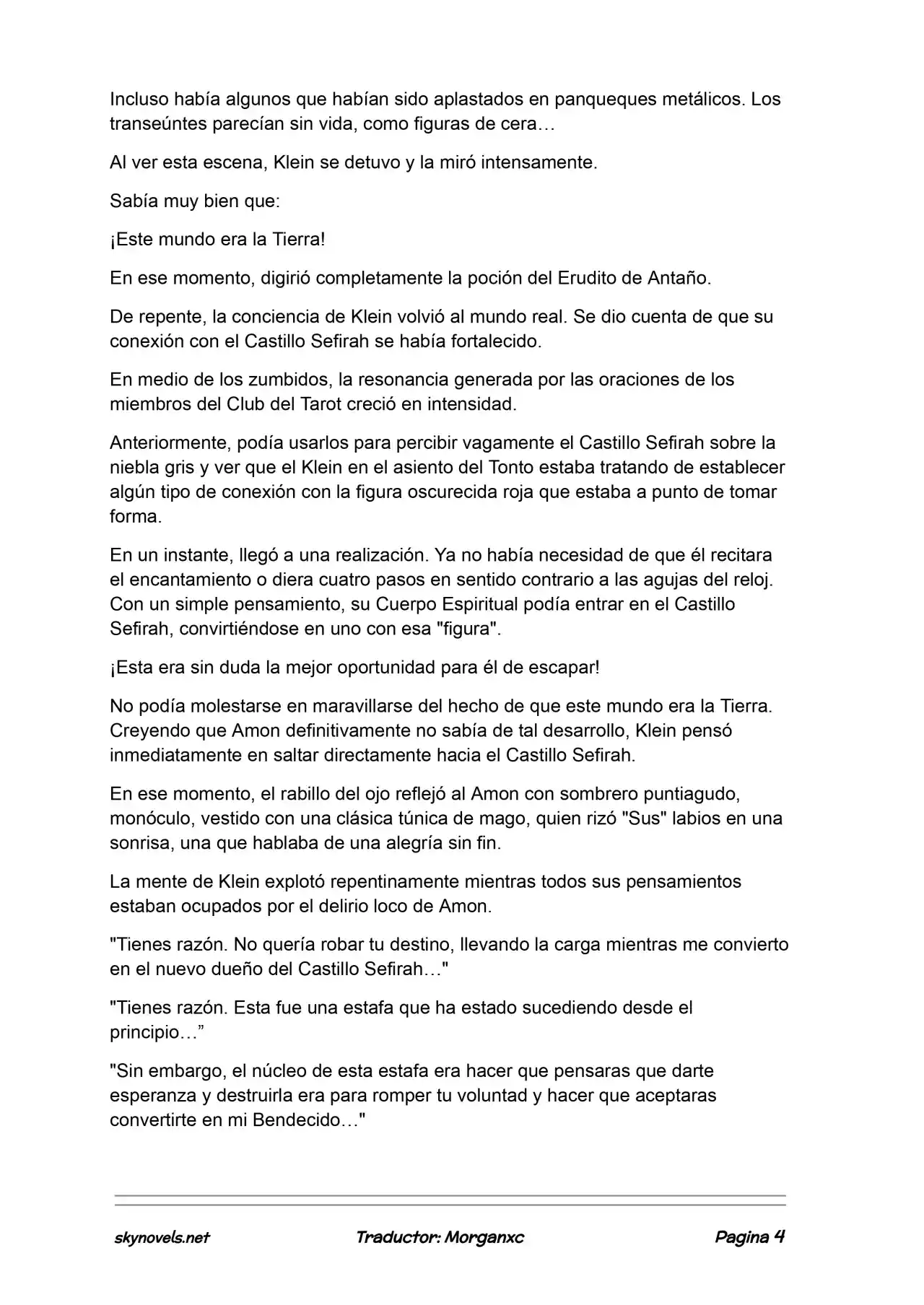 Lord Of The Mysteries (Novela) - Capítulo 1167 - Página 4 - LectorTMOo