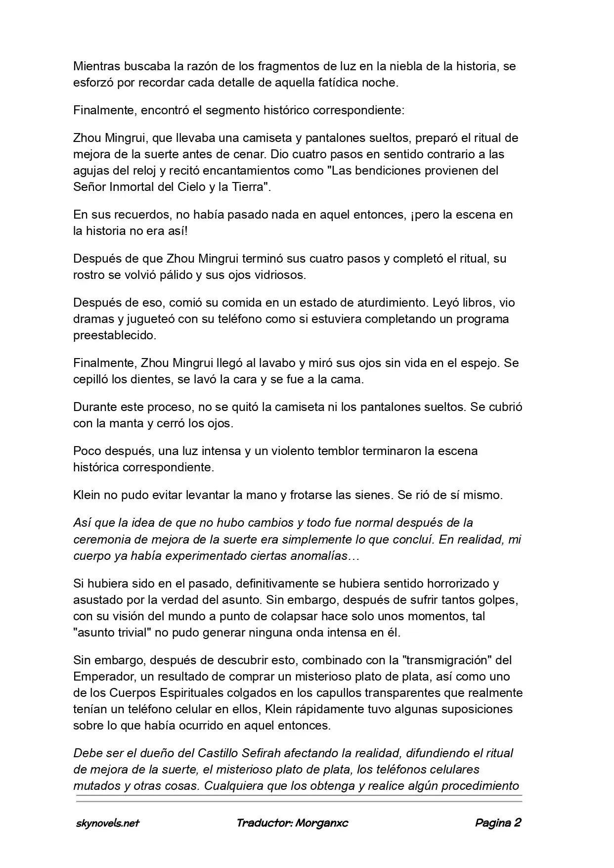 Lord Of The Mysteries (Novela) - Capítulo 1169 - Página 2 - LectorTMOo